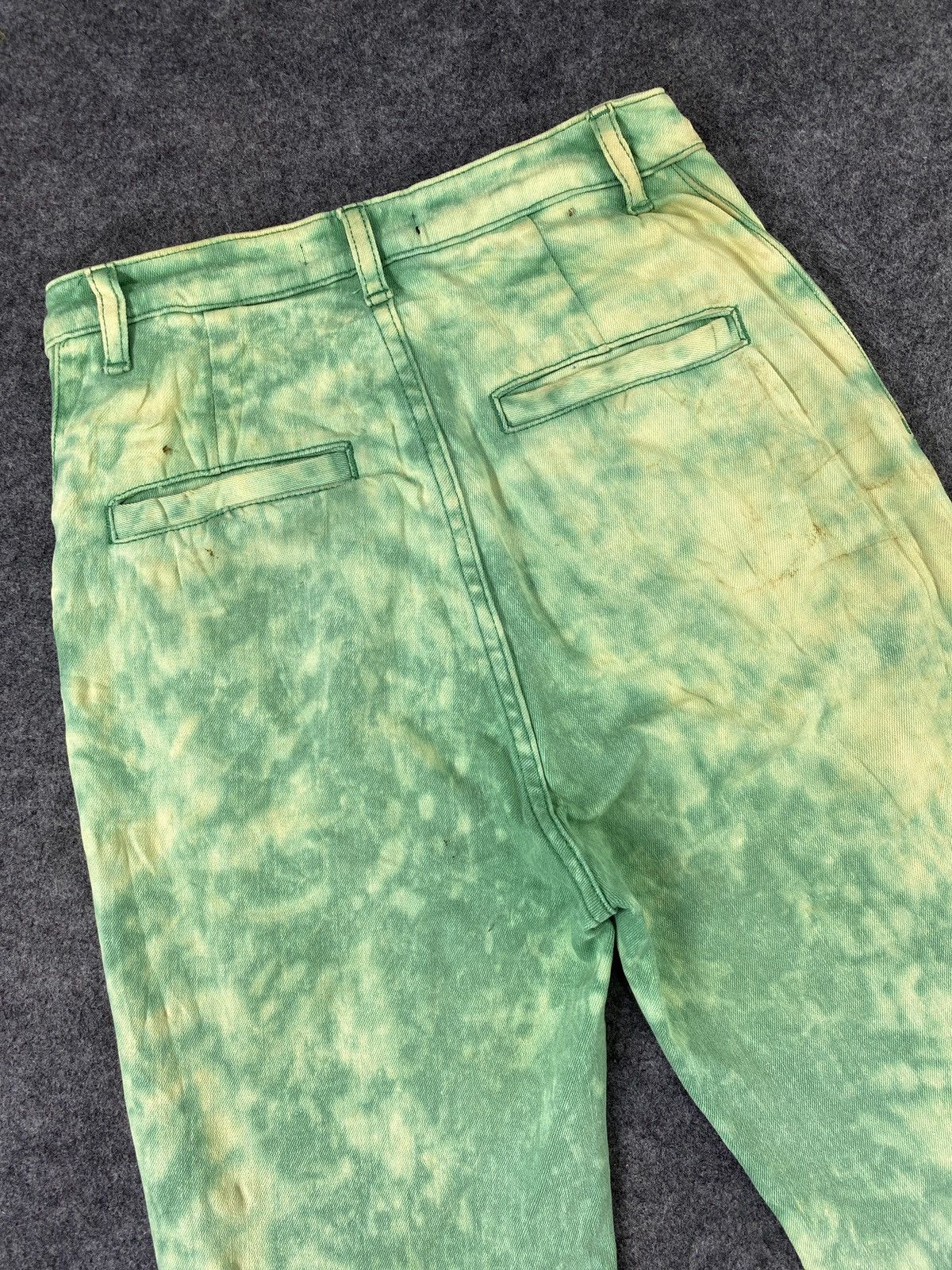 Japanese Brand Jouetie bleach green Jeans - J1013 Size 26" / US 2 / IT 38 - 6 Thumbnail