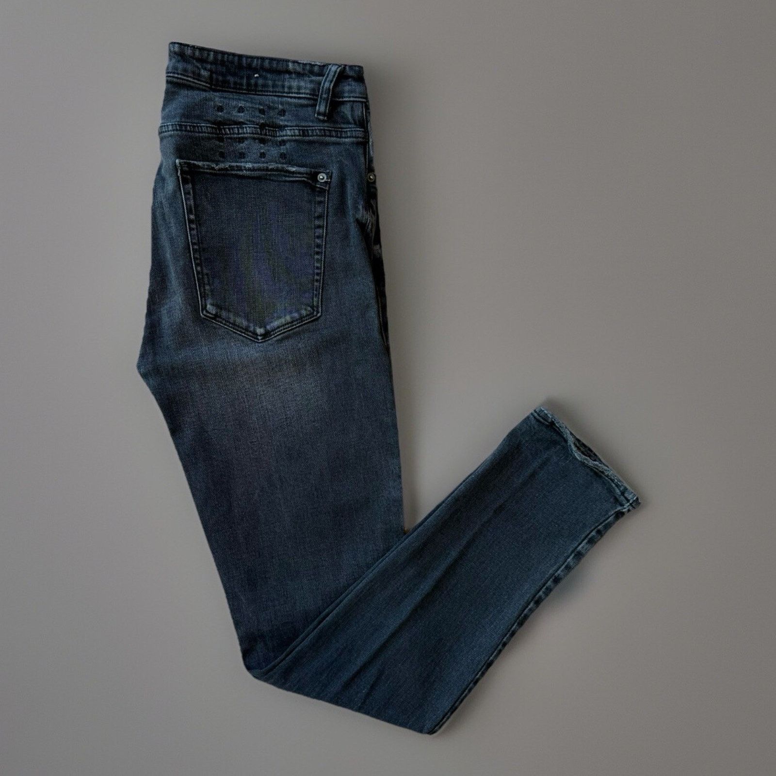 Ksubi Ksubi Jeans 34 Black Dark Wash Skinny Fit Japan Denim Size US 34 / EU 50 - 1 Thumbnail