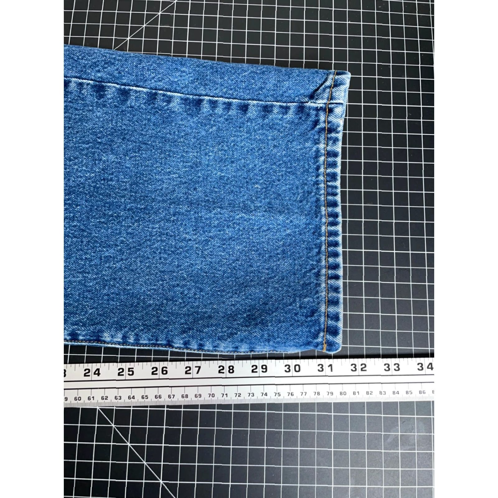 Vintage VINTAGE Mecca Baggy Fit Straight Leg Jeans Men’s 31 x 31 Denim 90s Hip Hop Skater Size US 31 - 6 Thumbnail