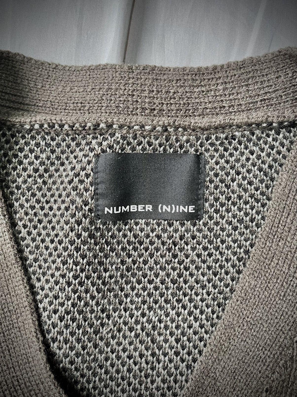Number (N)ine Number (N)ine Jacquard Oversized Cardigan Size US M / EU 48-50 / 2 - 3 Thumbnail