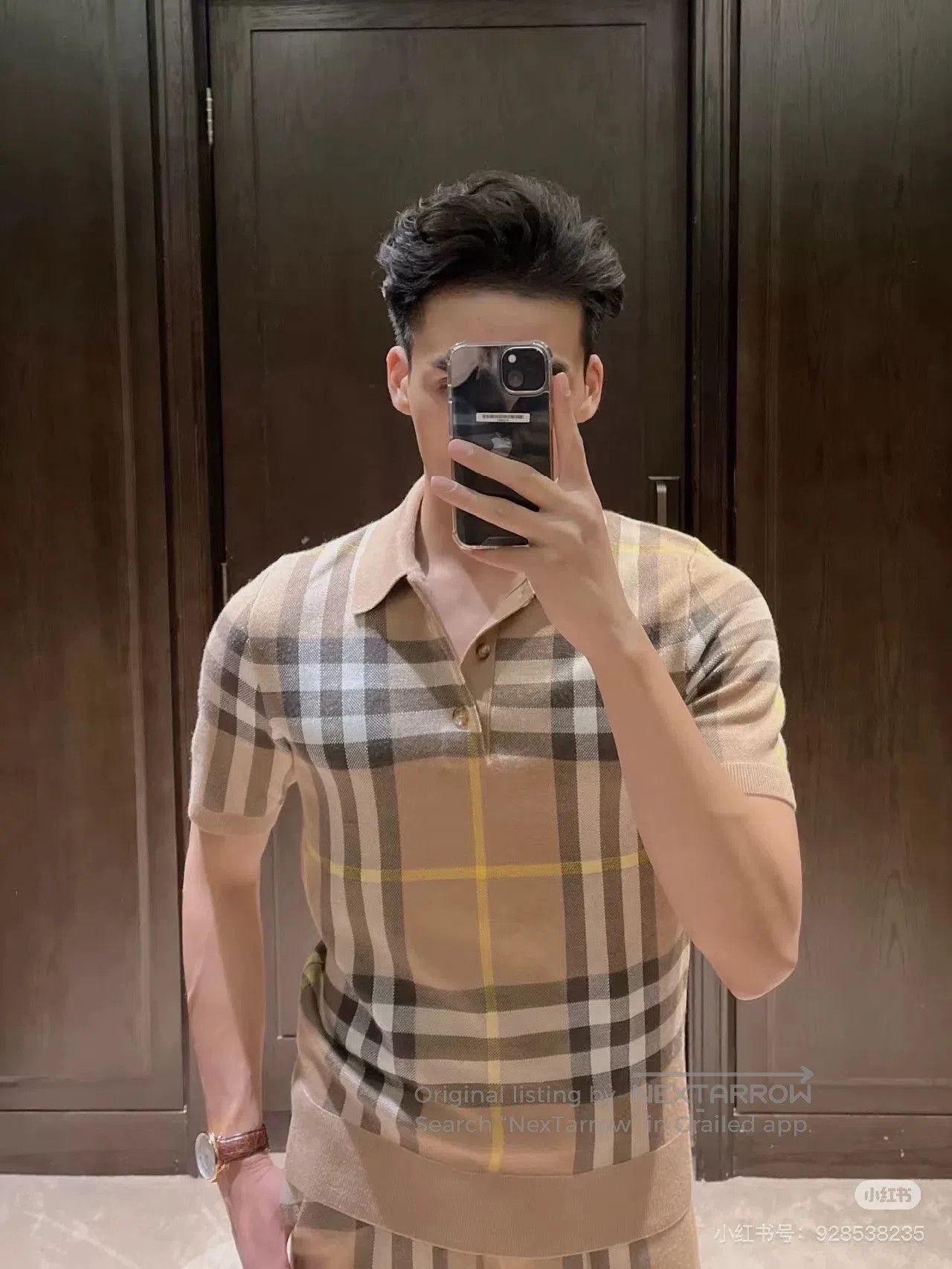 Burberry Burberry Classic Check Polo Short Sleeve. Size US M / EU 48-50 / 2 - 4 Thumbnail
