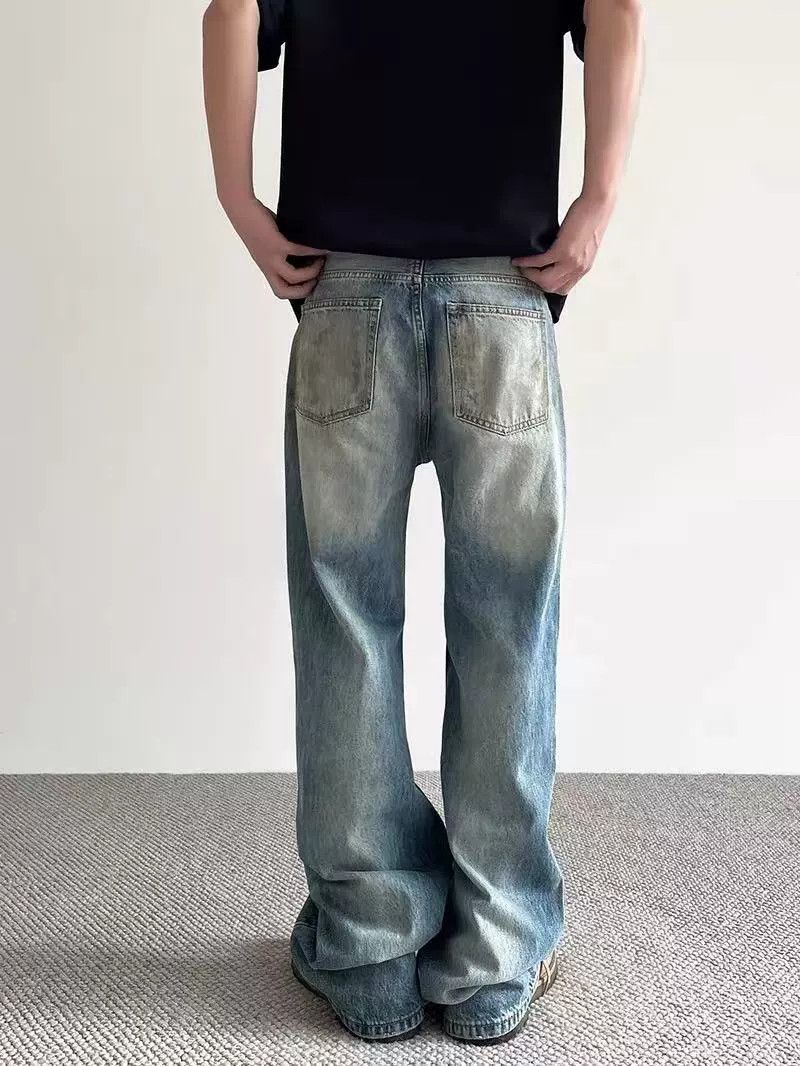 Jean High street dirtyfit vintage distressed tie-dye jeans Size US 32 / EU 48 - 4 Thumbnail