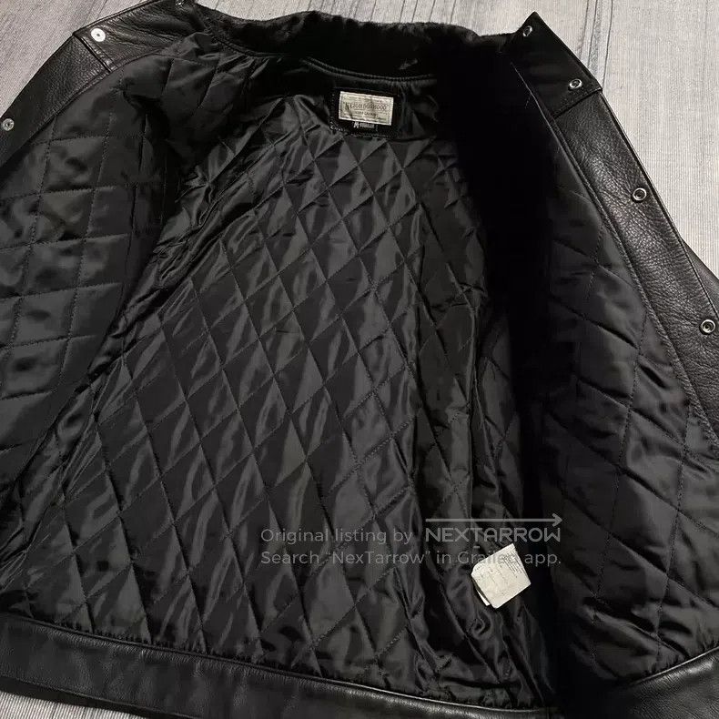 Neighborhood Neighborhood 13AW Vintage Real Leather Biker Jacket with H Size US M / EU 48-50 / 2 - 3 Thumbnail