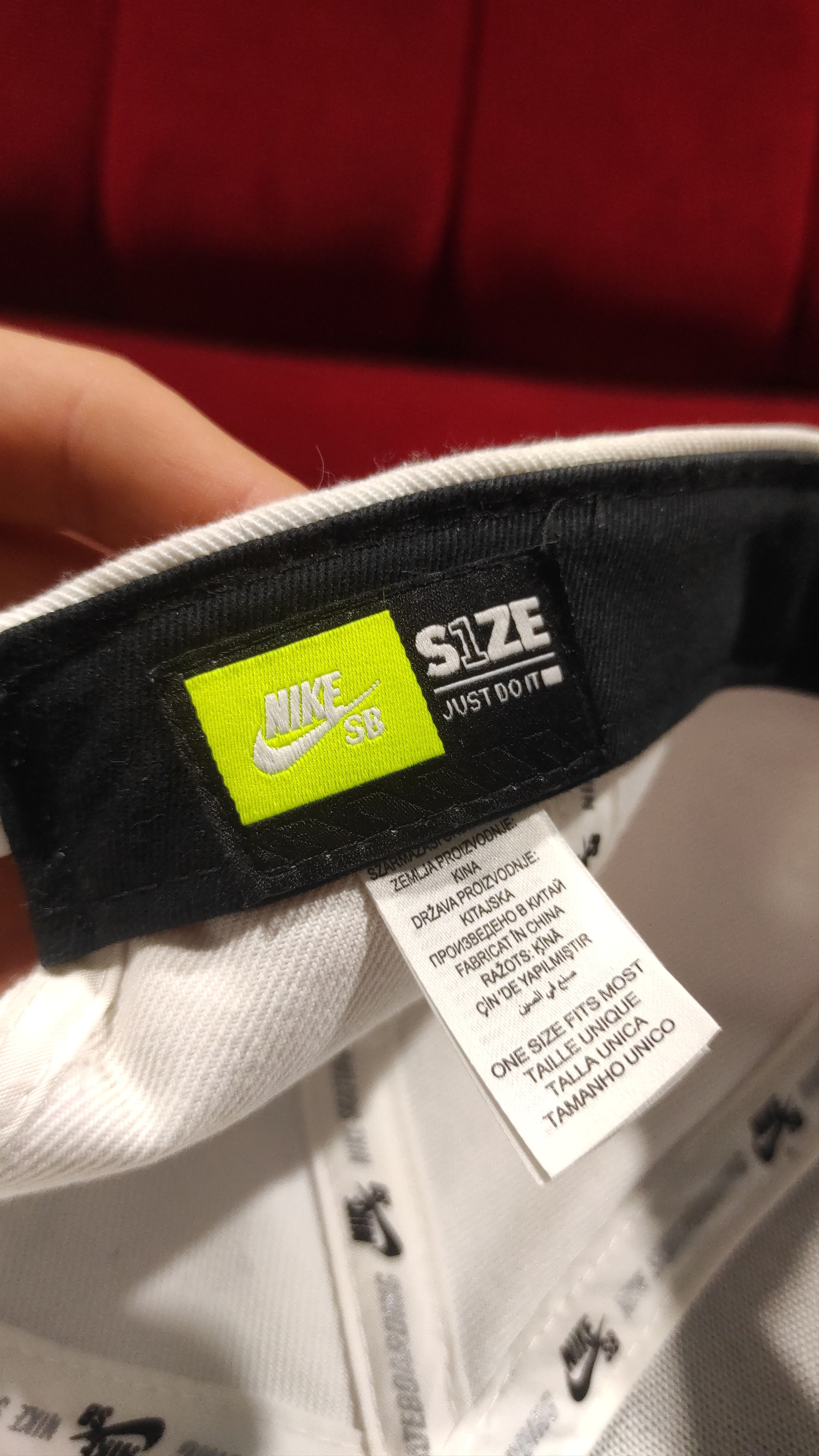 Nike Nike SB White Cap Snapback Size ONE SIZE - 4 Thumbnail