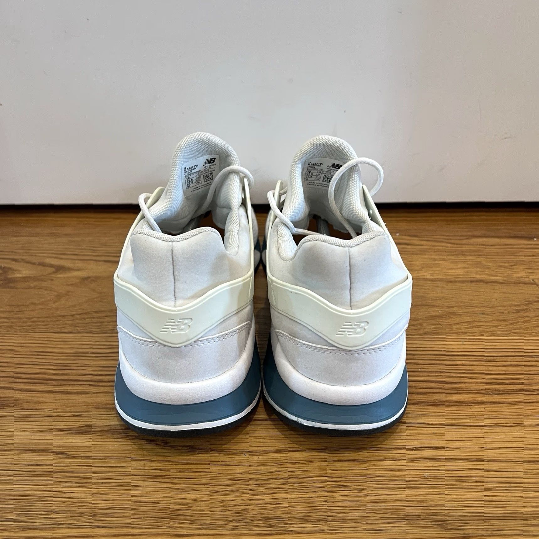 New Balance Vintage New Balance 247 Sneakers Size 13 Men White Athletic Tritium Pack Size US 13 / EU 46 - 6 Thumbnail