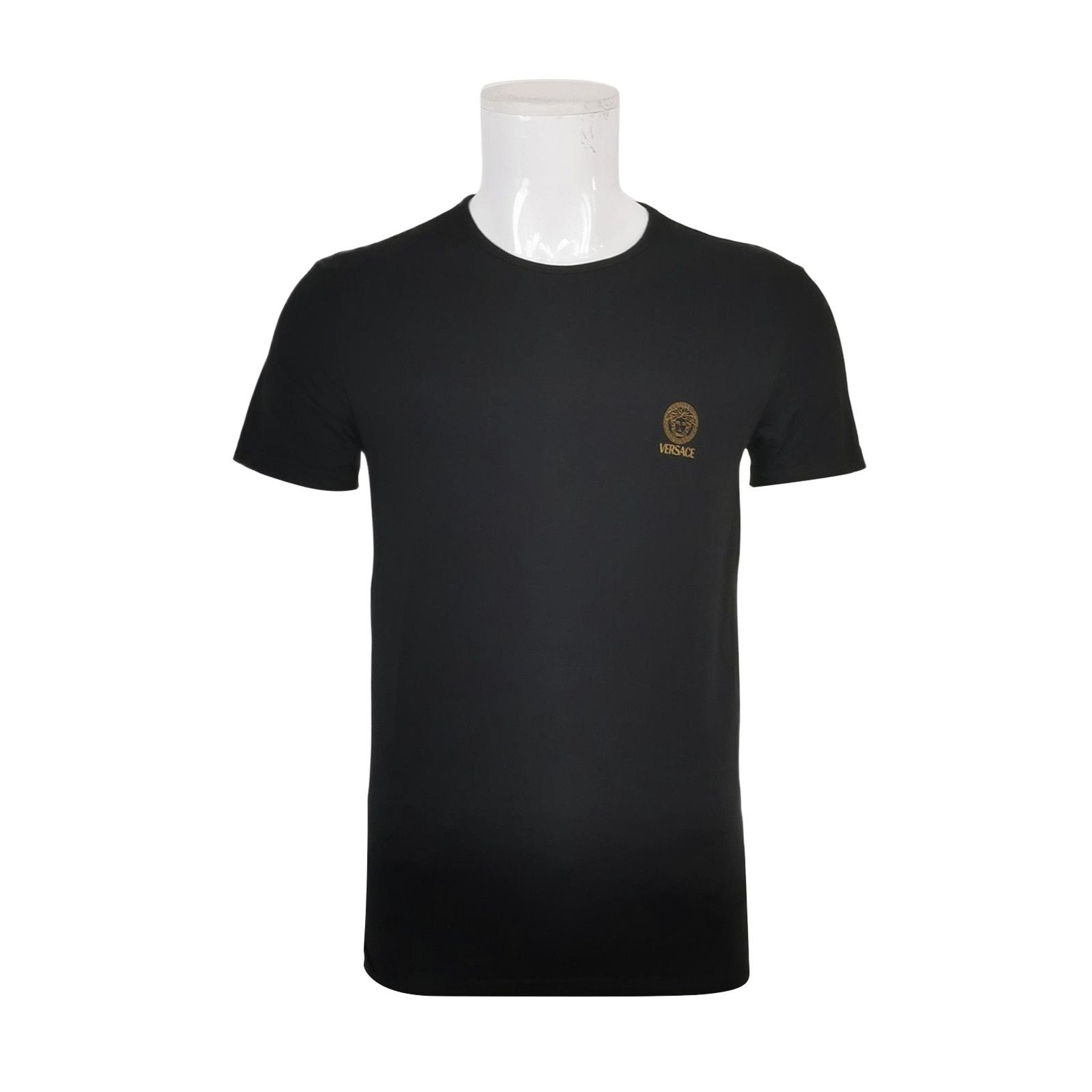 Versace Versace Medusa Logo Stretch Cotton T-Shirt L Size US L / EU 52-54 / 3 - 1 Thumbnail