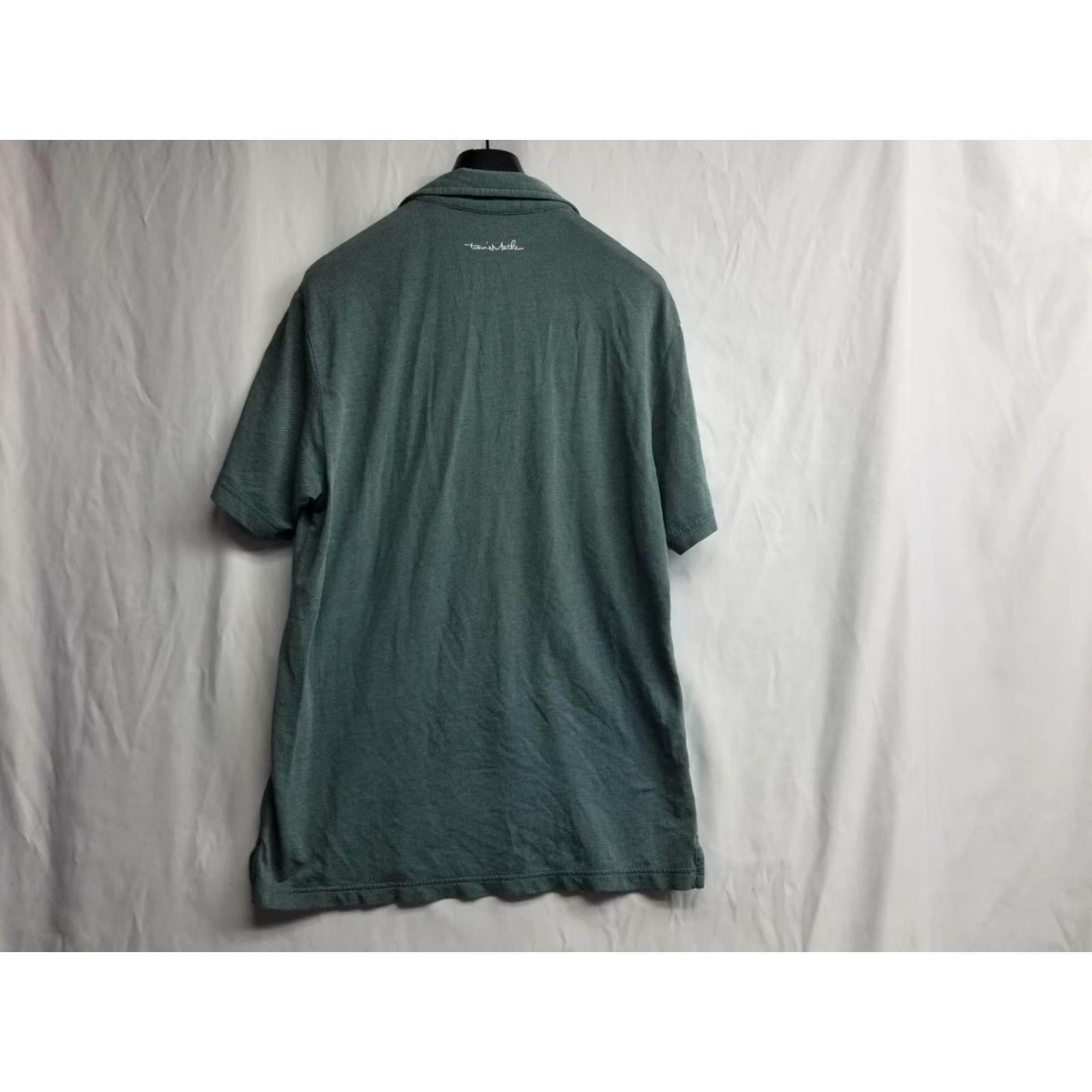TravisMathew Travis Mathew Polo Shirt Men’s Small Green Dark Teal Short Sleeve Golf Activewear Regular Fit Pocket Logo Breathable Striped End Mens Size US S / EU 44-46 / 1 - 2 Thumbnail