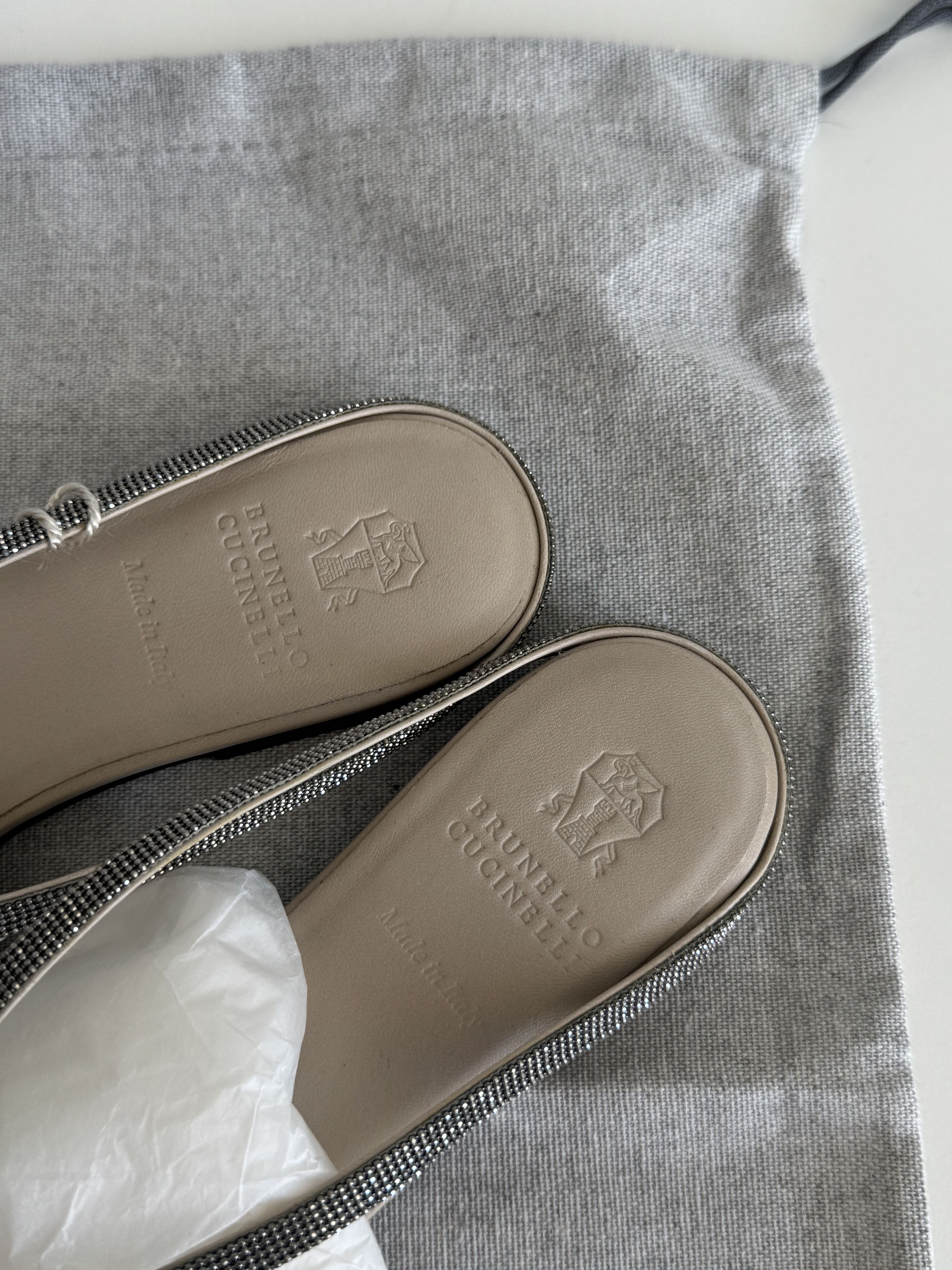 Brunello Cucinelli Brunello Cucinelli Mules | Brand new Size US 5 / IT 35 - 3 Thumbnail