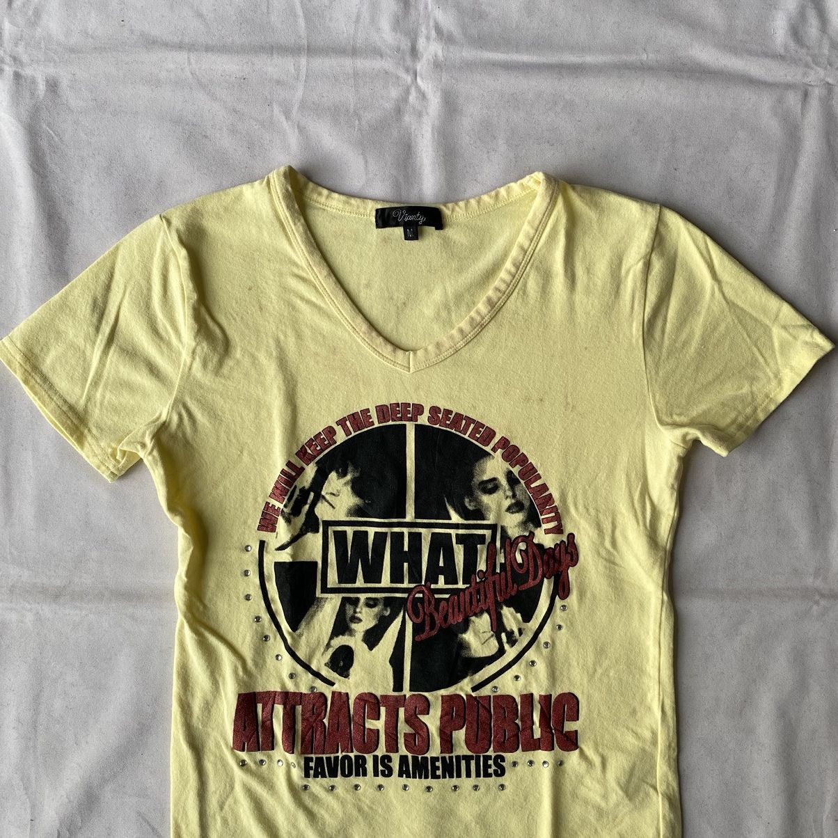 Hysteric Glamour × If Six Was Nine × Japanese Brand Edgy Grunge What A Beautiful Day Y2K Bold Graphic Tees Size M / US 6-8 / IT 42-44 - 3 Thumbnail