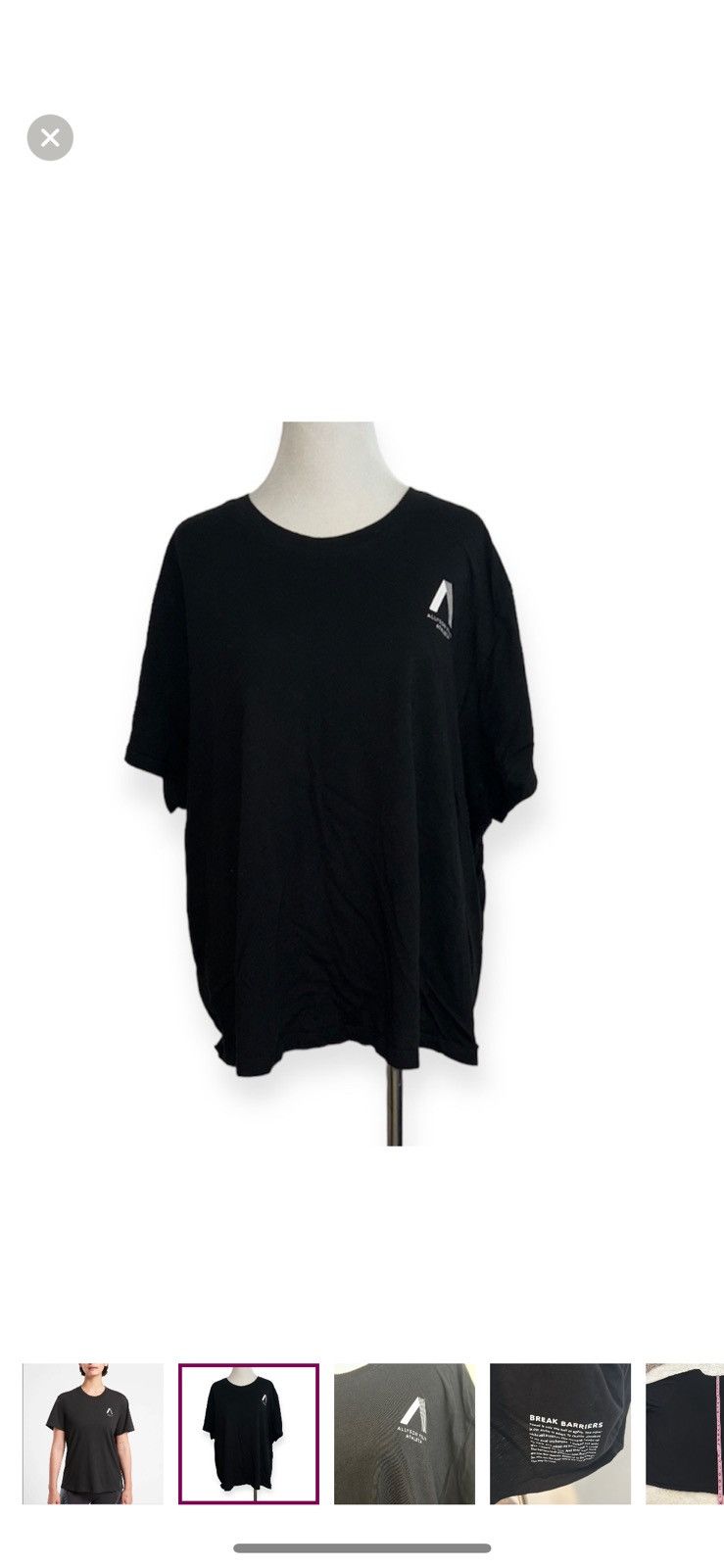 Athleta Athleta x allyson Felix 2x the legend tee Size XXL / US 16-18 / IT 52-54 - 1 Thumbnail