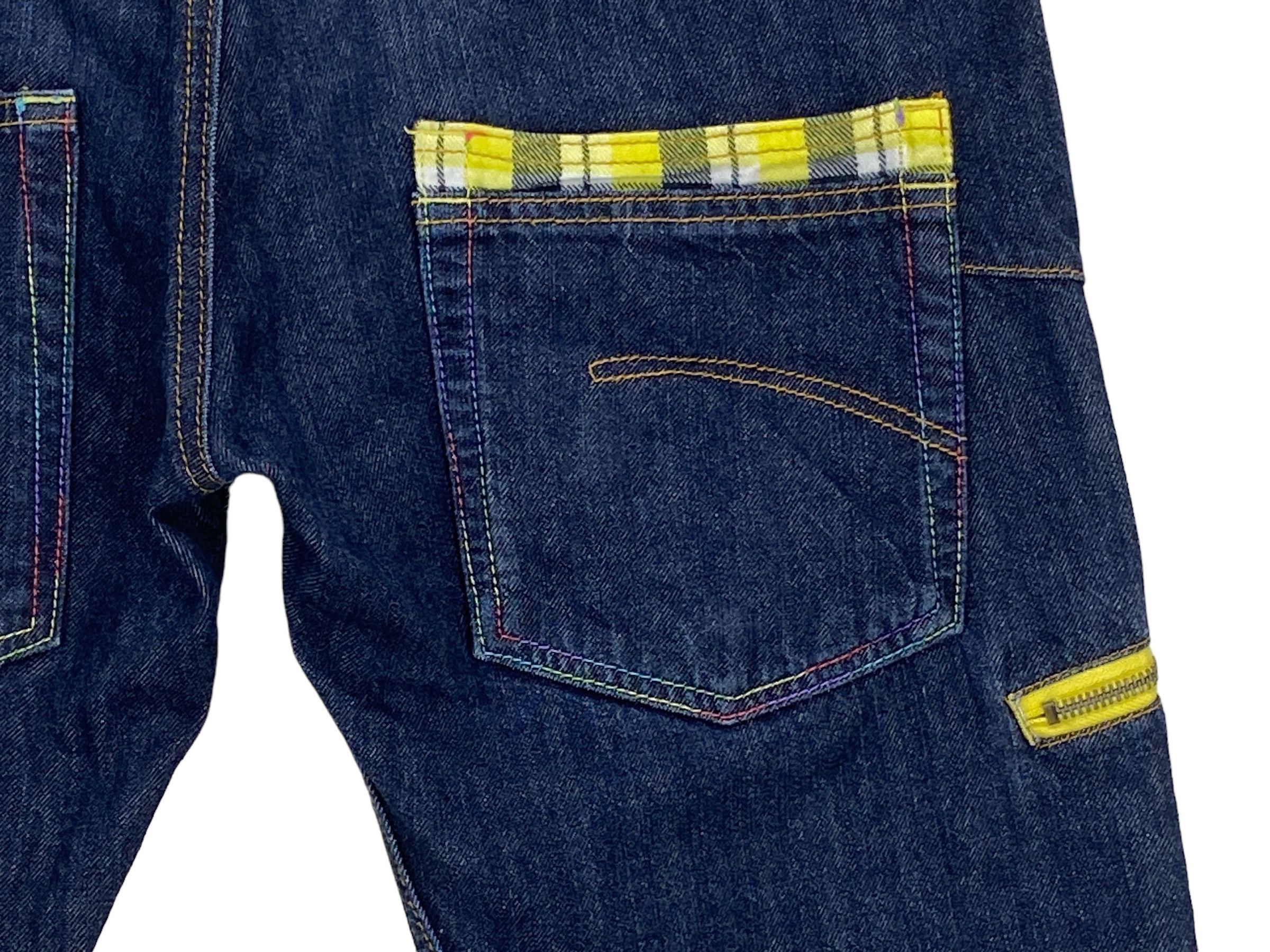 Japanese Brand Nylaus Short Jeans Double Waist Jeans Japanese Jeans Size US 32 / EU 48 - 10 Thumbnail