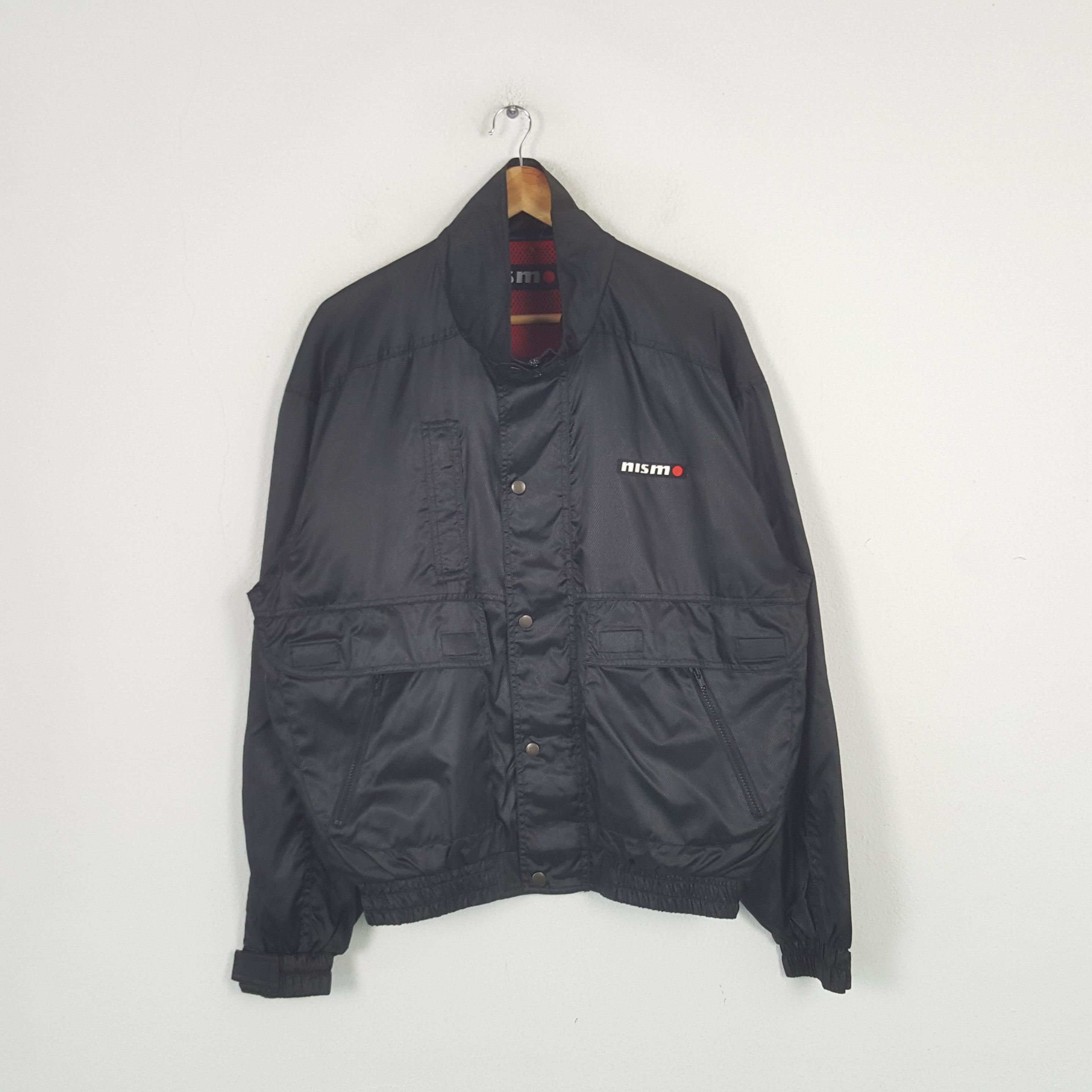 Japanese Brand × Vintage Vintage Nismo Nissan Racing Team Windbreaker Jacket C283N2 Size US XL / EU 56 / 4 - 4 Thumbnail