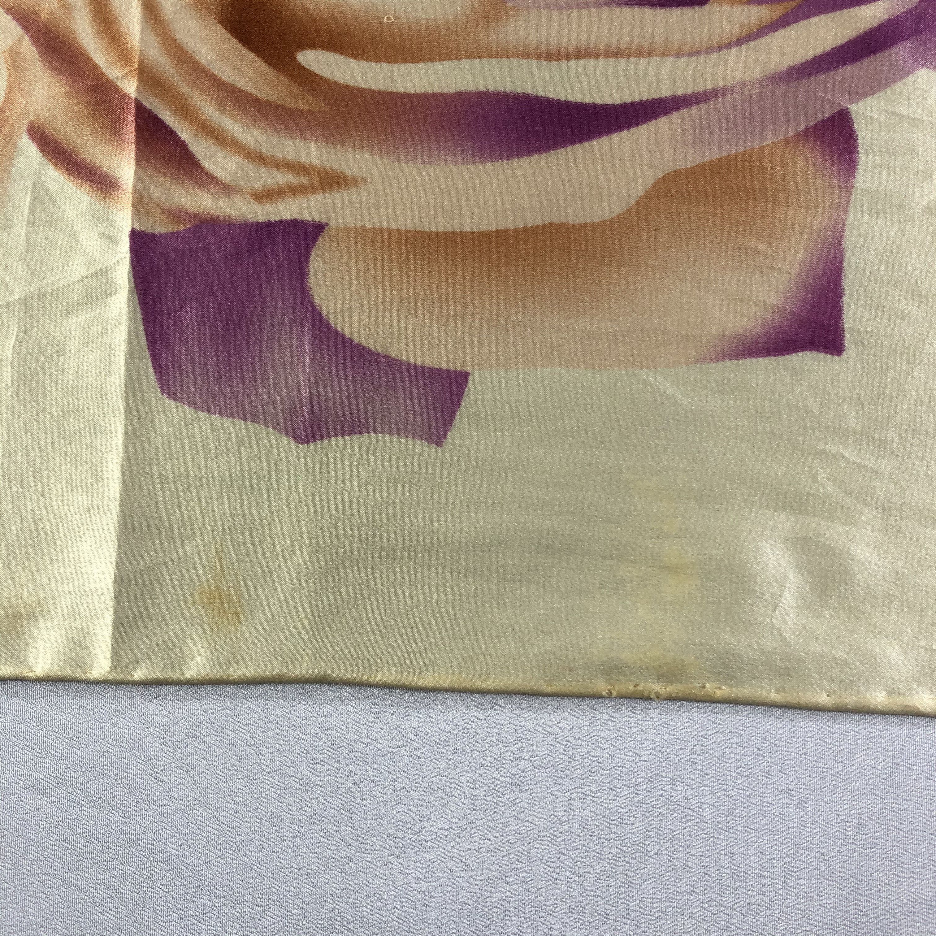 Vintage Vintage Simon Leger Silk Scarf Size ONE SIZE - 7 Thumbnail