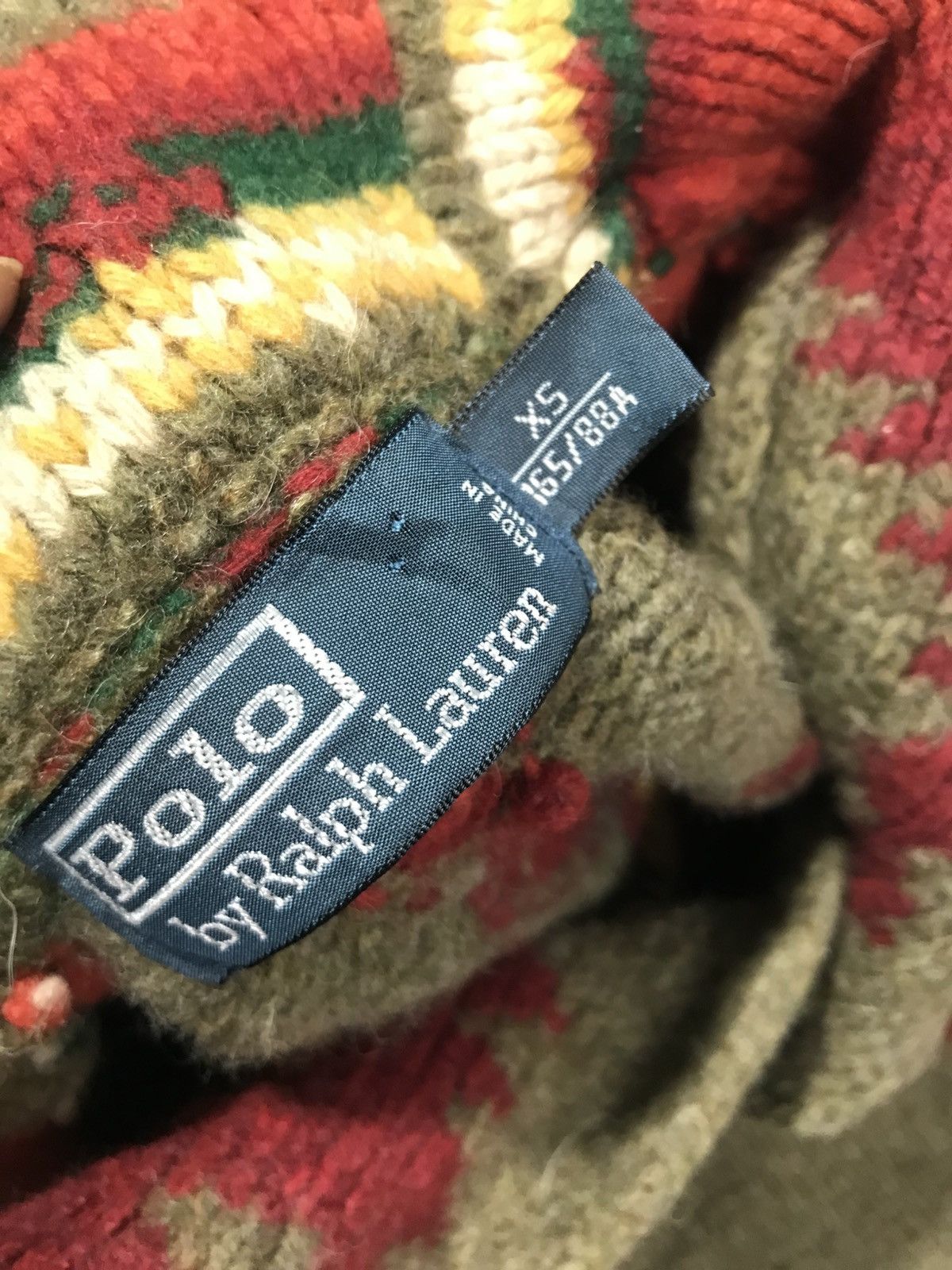 Polo Ralph Lauren Vintage polo Ralph Lauren knit sweater Size US XXS / EU 40 - 5 Thumbnail