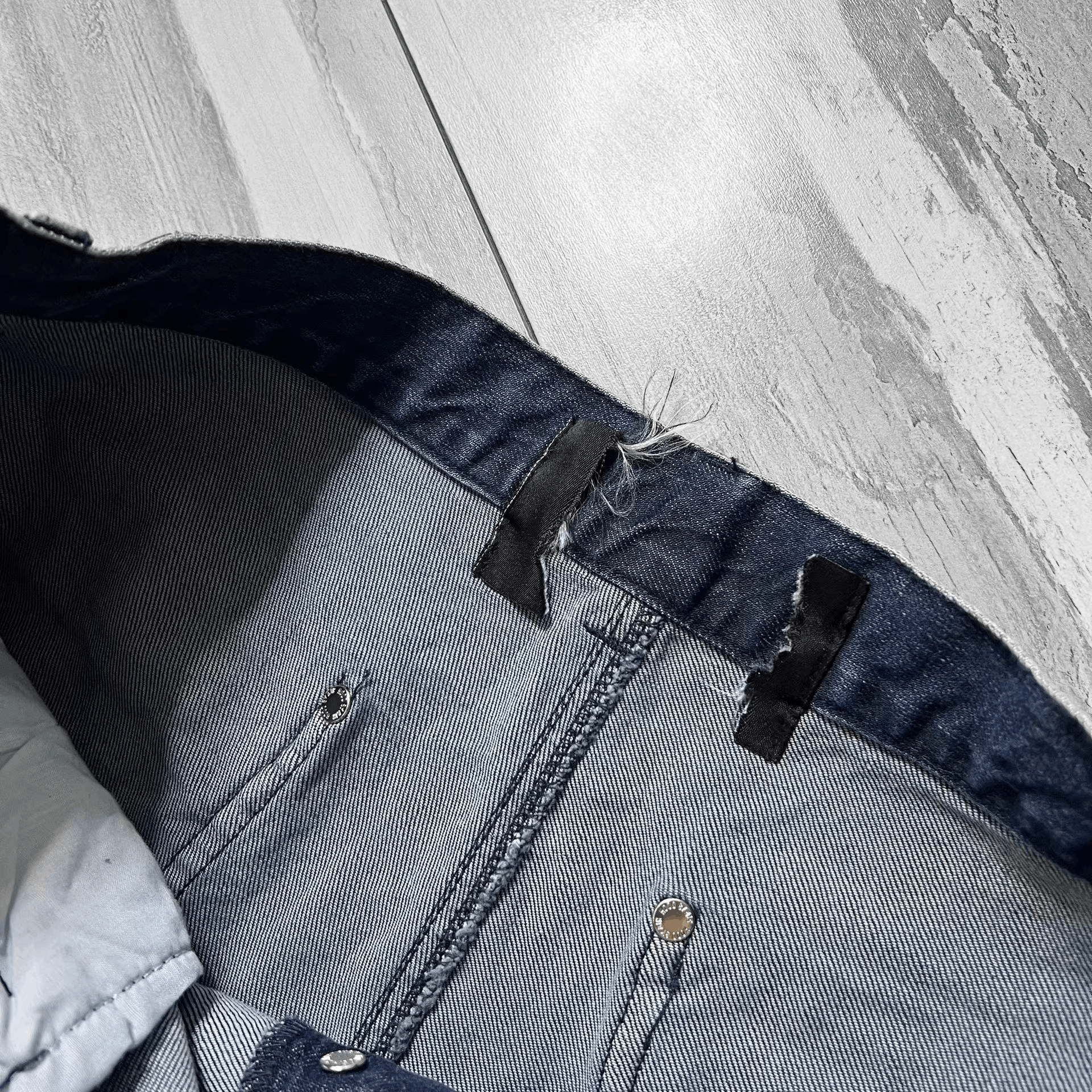 Hood By Air Hood By Air Hockey Knee Logo Jeans Size 31" - 5 Thumbnail