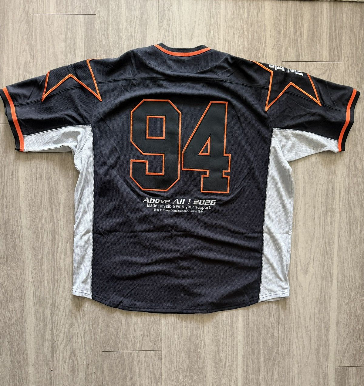 Supreme Supreme Stars Baseball Jersey Black Size US XL / EU 56 / 4 - 8 Thumbnail
