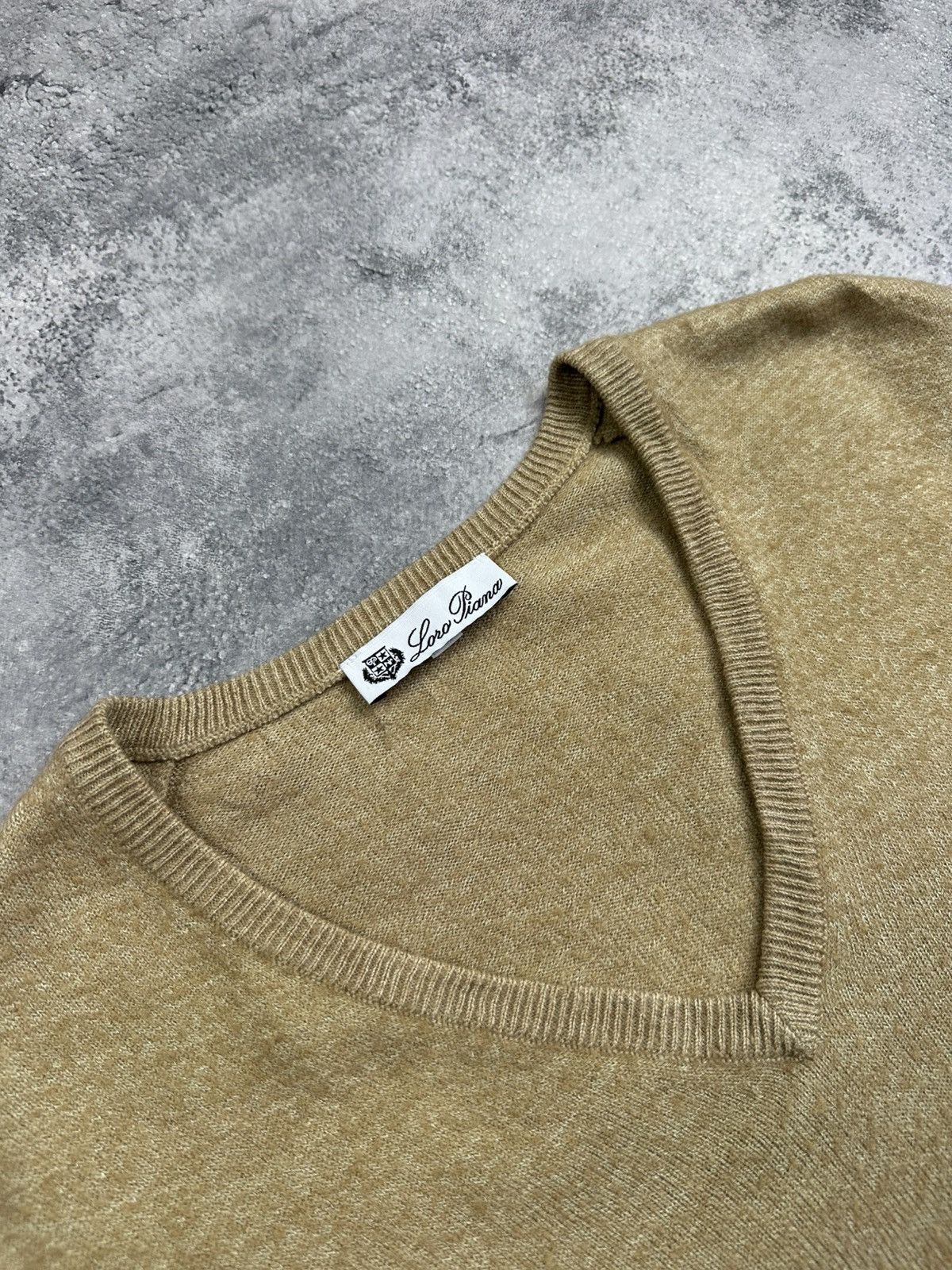 Loro Piana Loro Piana Lana Wool Beige Sweater Vintage Size US S / EU 44-46 / 1 - 6 Thumbnail