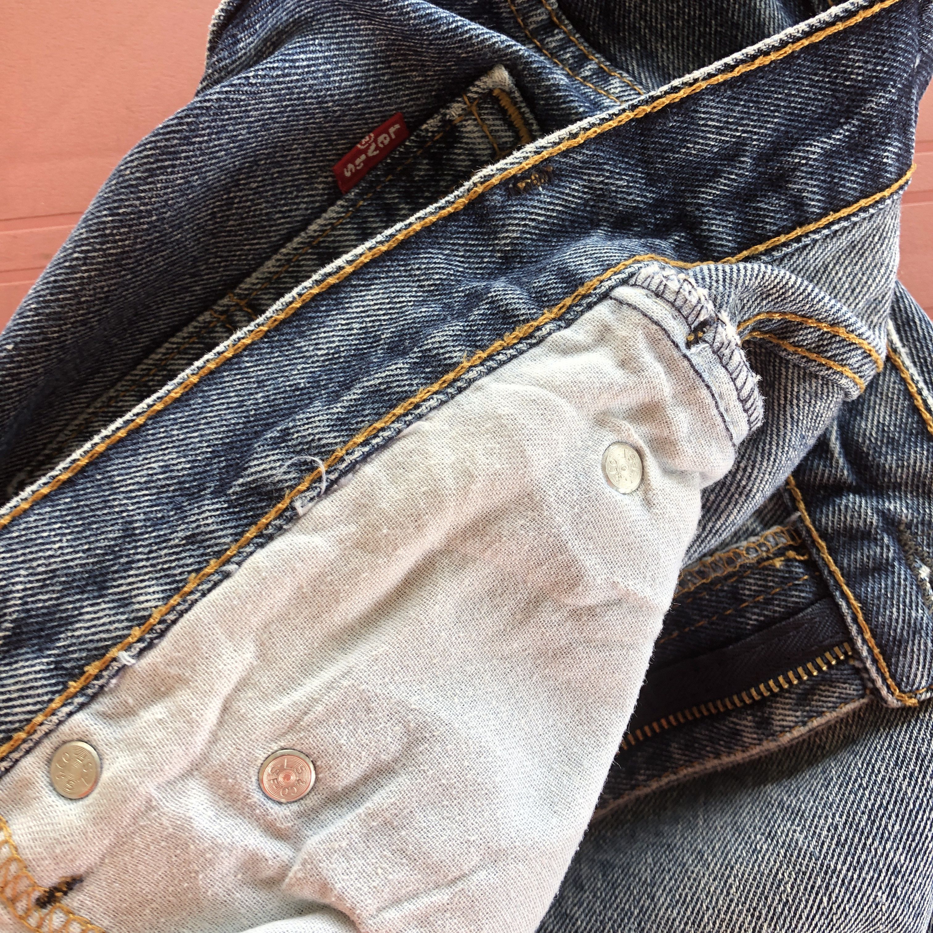 Levi's Vintage 90s Levis 550 Jeans Faded Light Wash Levi's Denim Size US 30 / EU 46 - 6 Thumbnail
