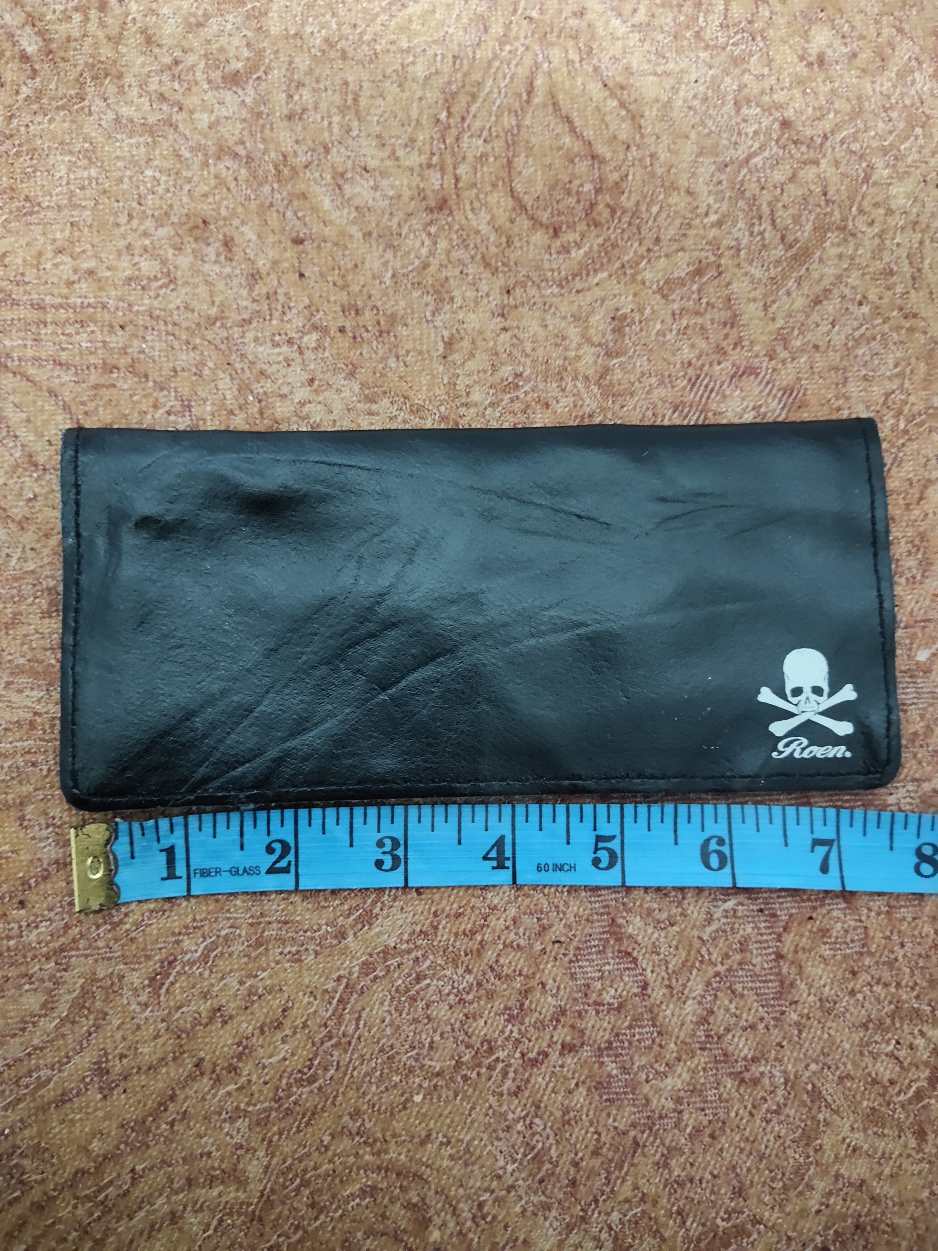 Roen Roen Skull Leather Long Wallet Size ONE SIZE - 8 Thumbnail