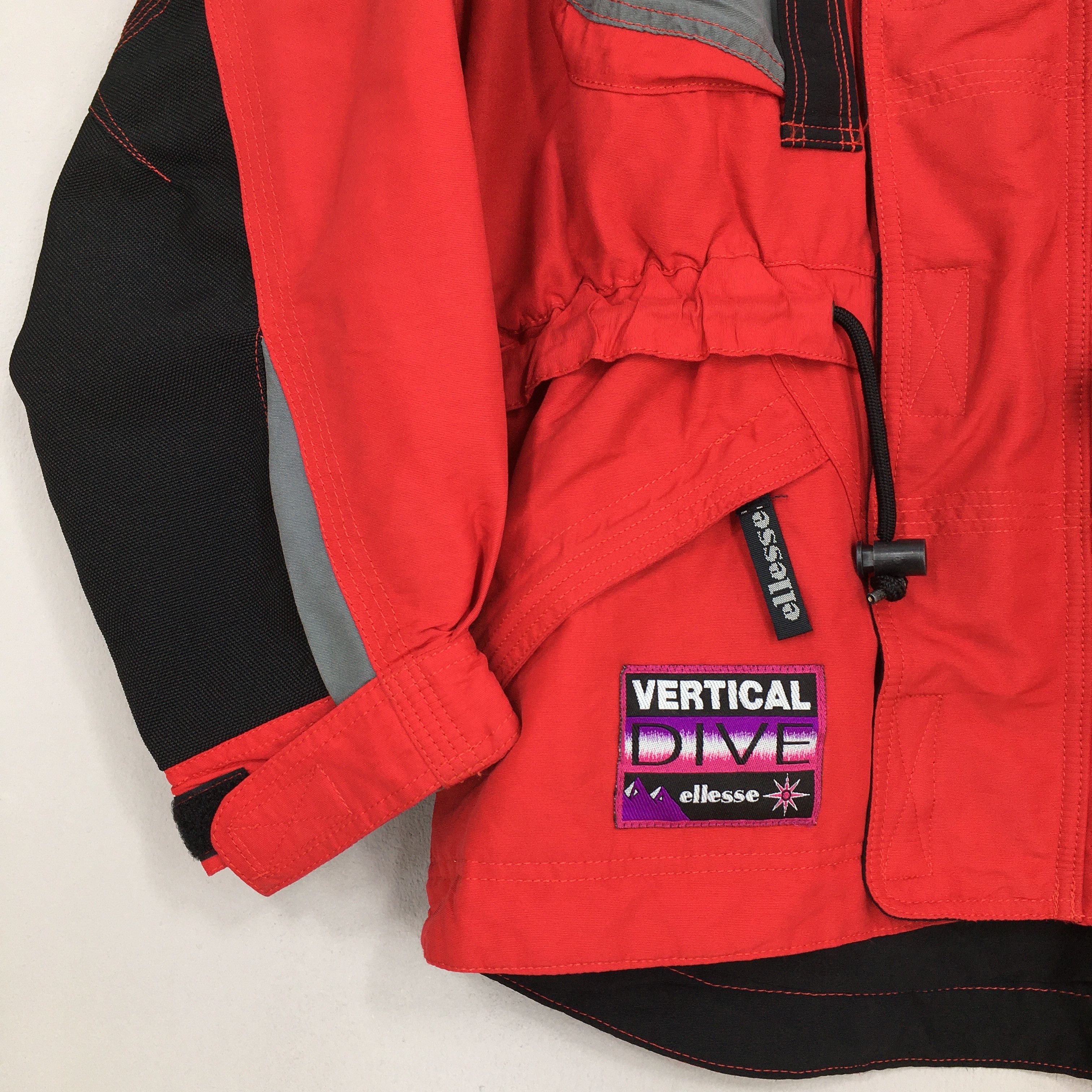 Ellesse Vintage 90's Ellesse Ski Wear Winter Hoodie Jacket Medium Size US M / EU 48-50 / 2 - 3 Thumbnail