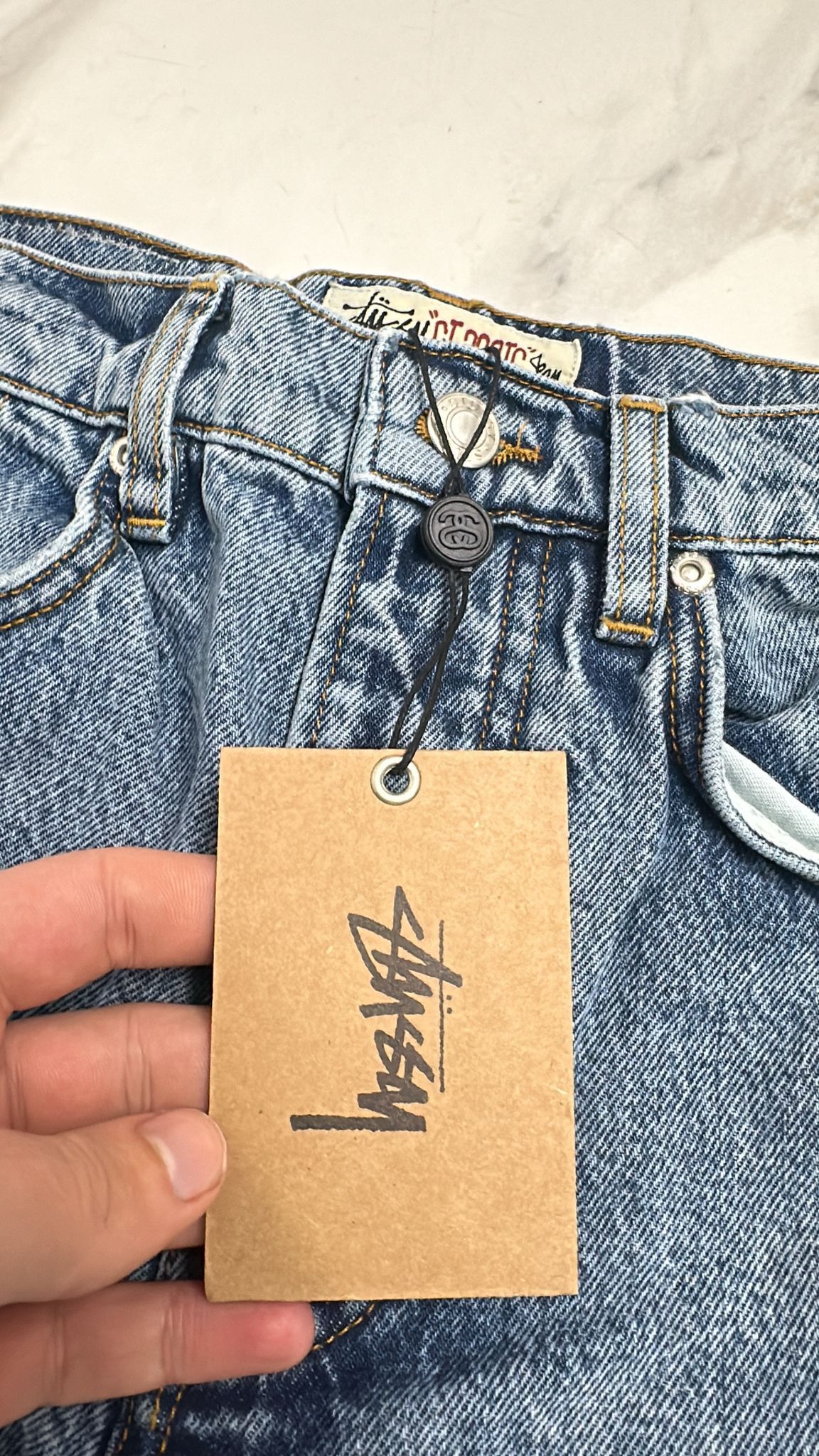 Stussy Stussy Classic Jean Denim Washed Blue Size 28 Size US 28 / EU 44 - 7 Thumbnail