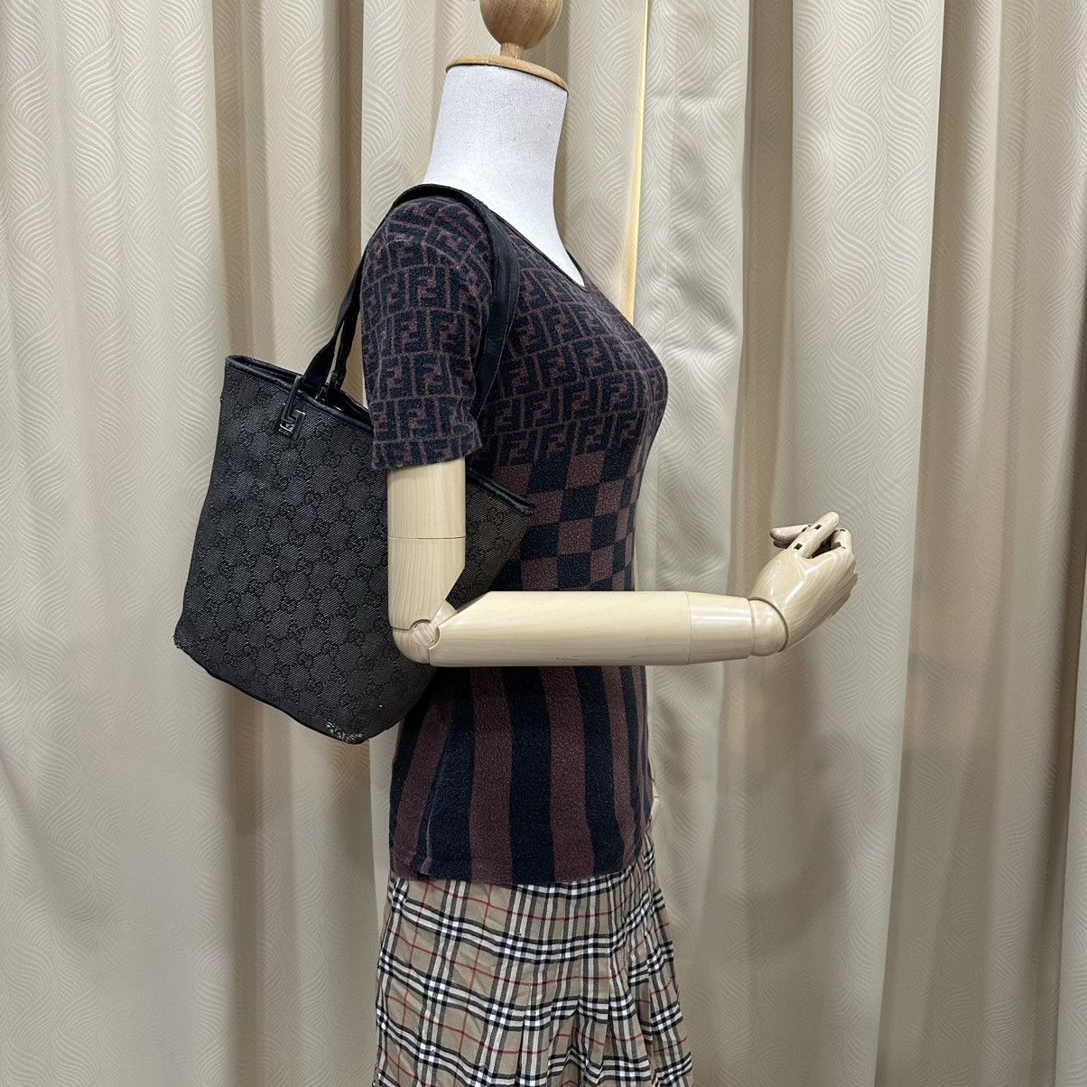 Gucci GUCCI GG CANVAS MEDIUM TOTE BAG 21 Size ONE SIZE - 1 Thumbnail