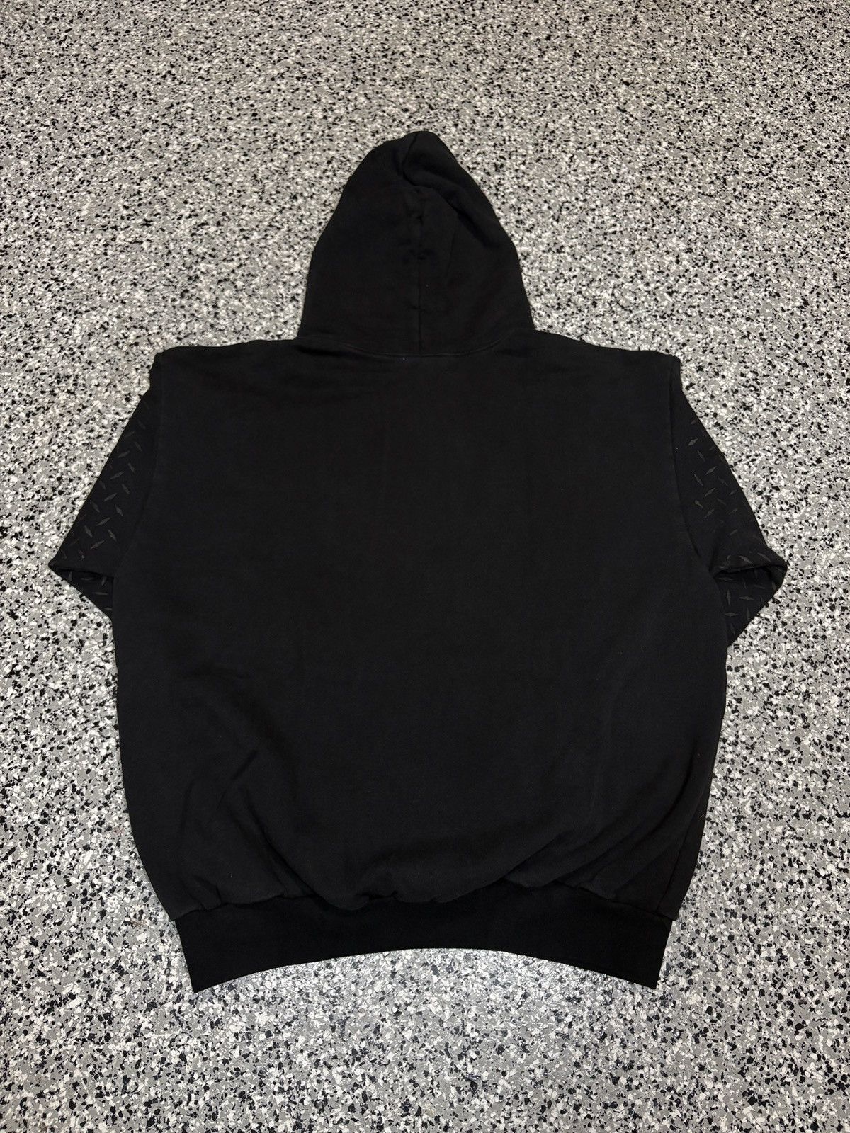 Billy Hill Billy Hill Auto Asylum Diamond Plated Print Hoodie Size XL Size US XL / EU 56 / 4 - 2 Thumbnail