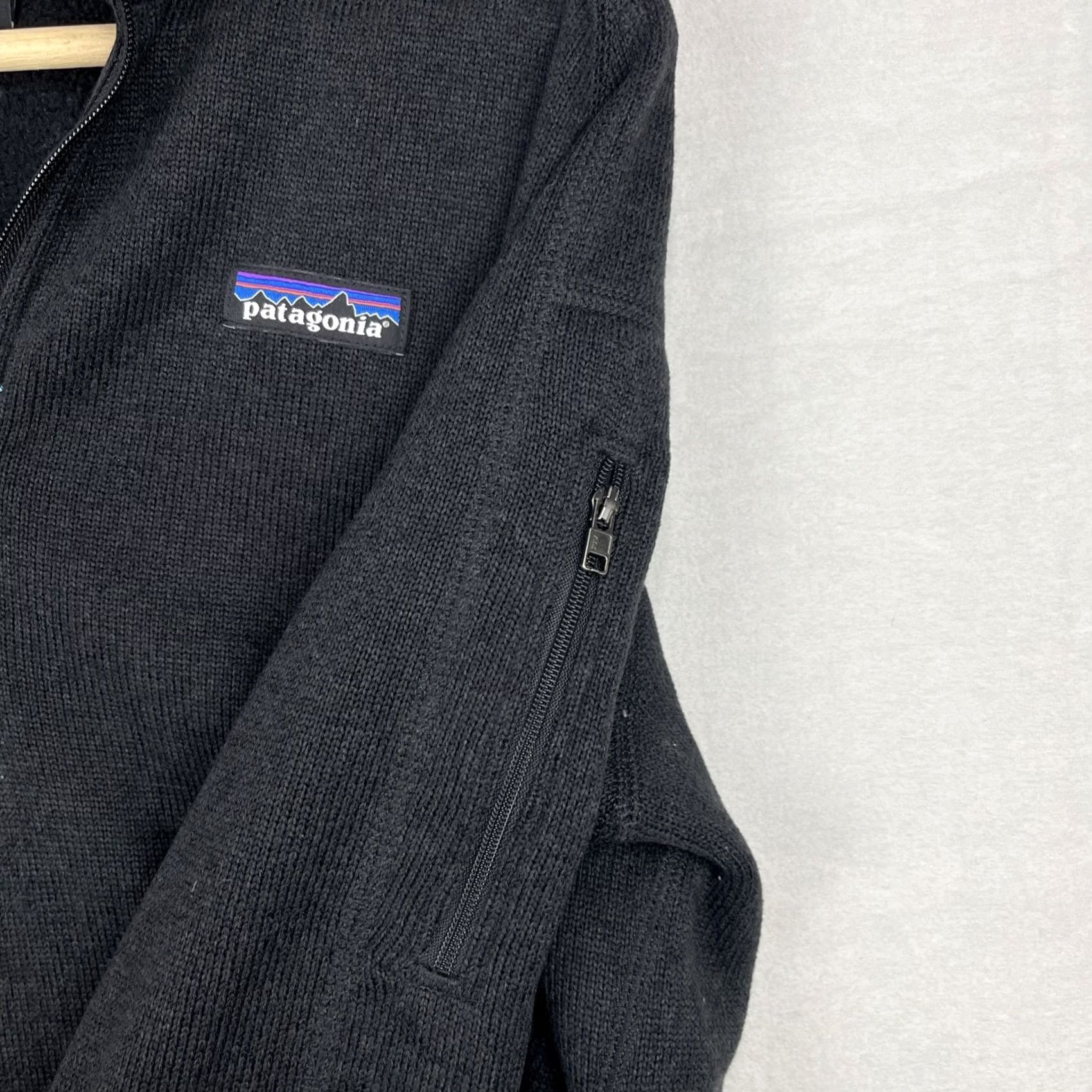 Patagonia Patagonia Better Sweater Womens Large Black Pullover Zip Pocket Fleece 25618 Size L / US 10 / IT 46 - 6 Thumbnail