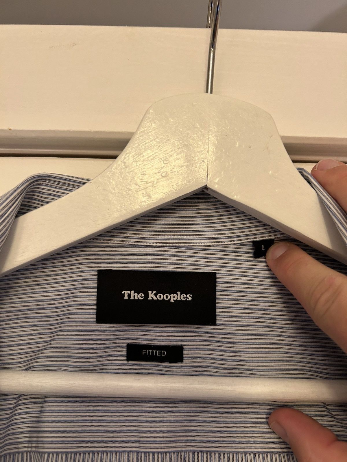 The Kooples The Kooples Fitted Shirt (L) Size US L / EU 52-54 / 3 - 4 Thumbnail