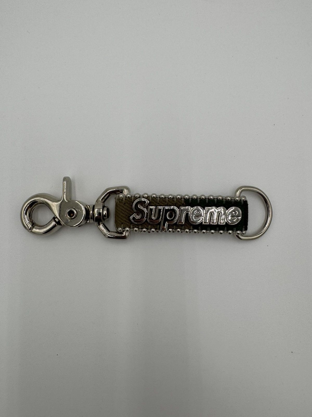 Supreme b.b. Simon Denim Keychain BLACK