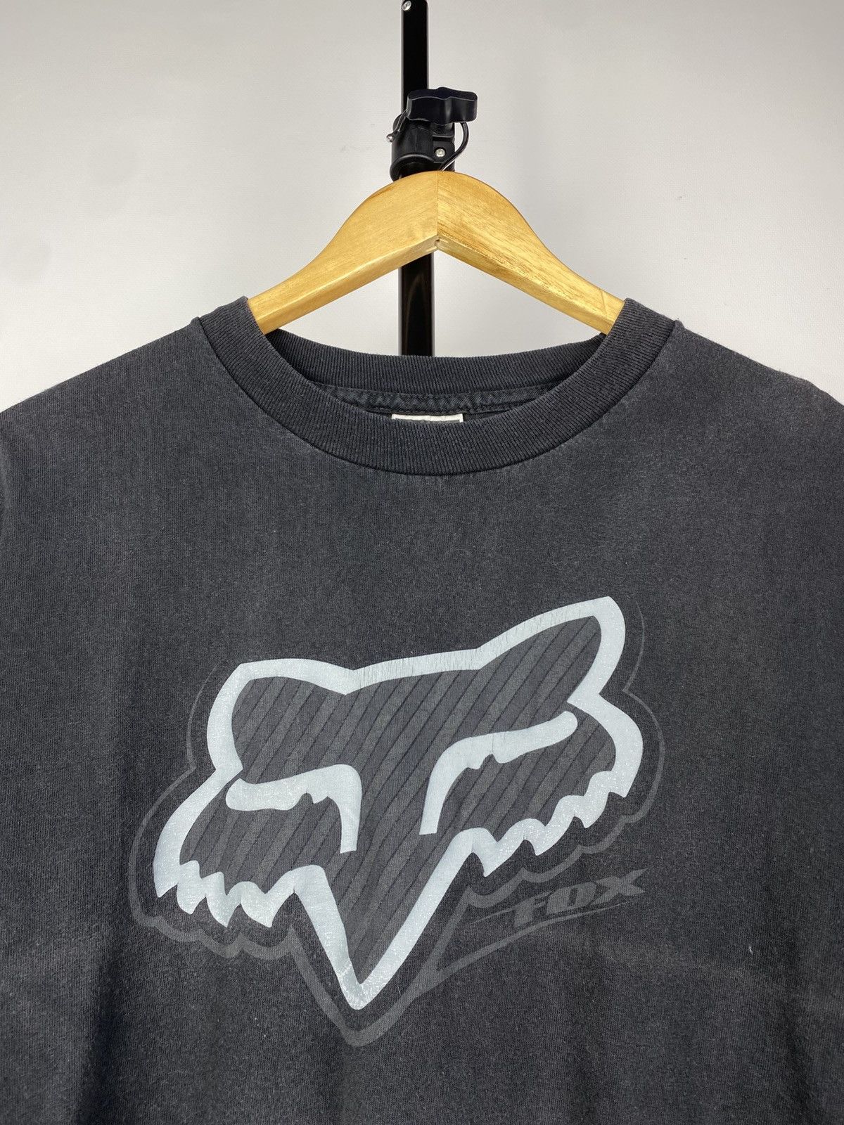Fox Racing Vintage 90s Faded Racing moto Fox Brand T shirt Size US M / EU 48-50 / 2 - 3 Thumbnail