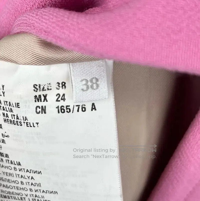 Miu Miu Miu Miu Pink Cotton Women's Coat . Size XXS / US 00 / IT 34 - 4 Thumbnail