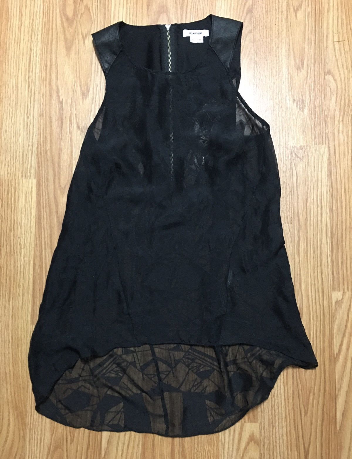 Helmut Lang Helmut Lang Sleeveless Nylon Leather Blouse Size M Size M / US 6-8 / IT 42-44 - 7 Thumbnail