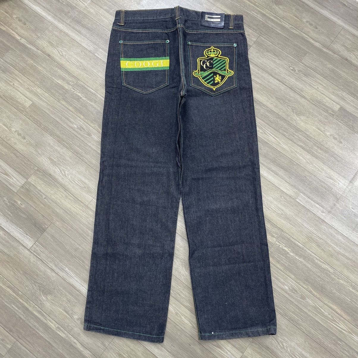 Coogi RARE Y2K Vintage Coogi Baggy Embroidered Jeans Size US 40 / EU 56 - 1 Thumbnail
