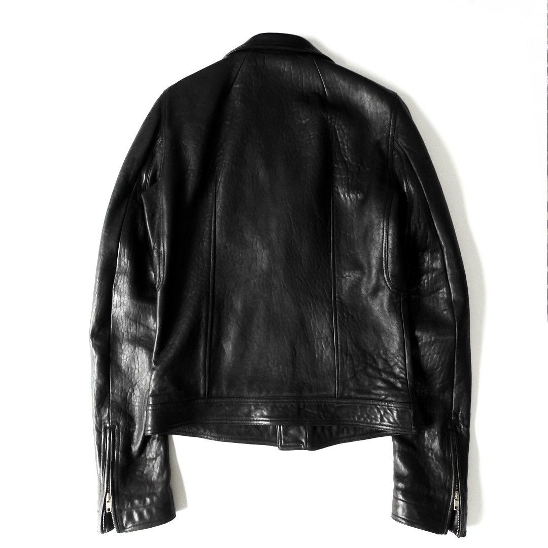 Rick Owens RICK OWENS Stooges Leather Biker Jacket 17AW Size US M / EU 48-50 / 2 - 2 Thumbnail