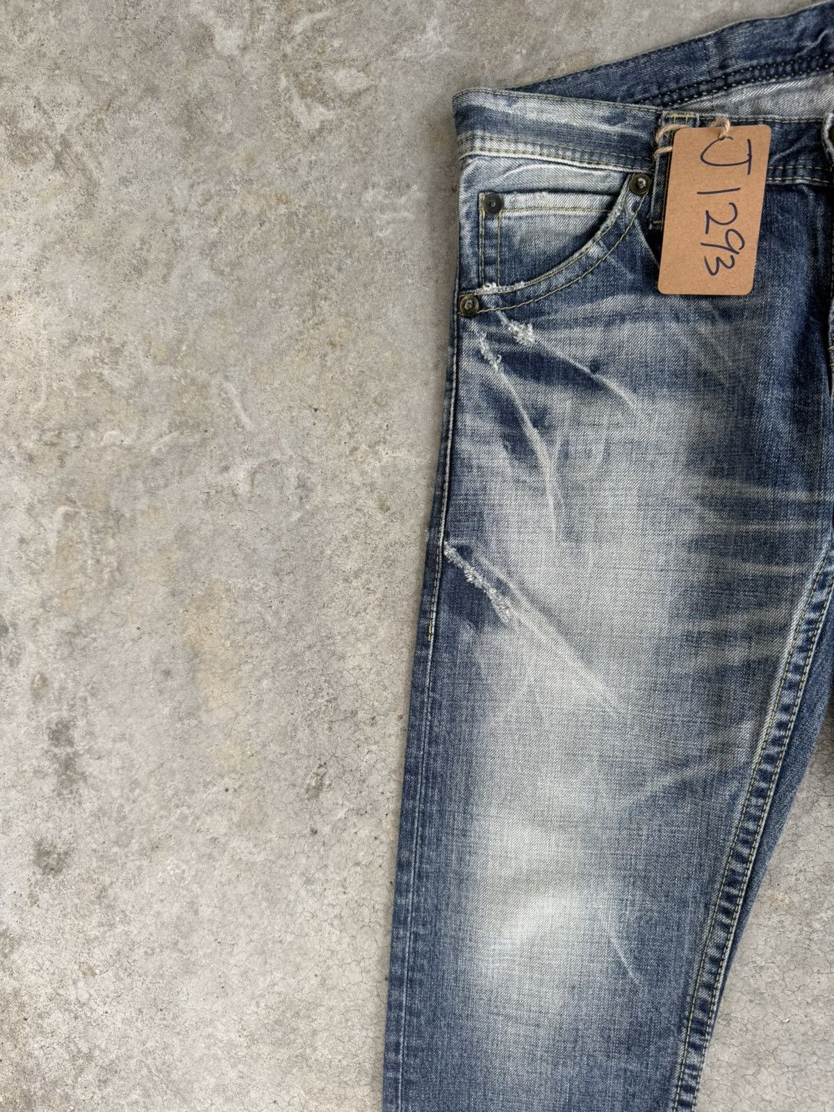 If Six Was Nine Japanese Rodeo Crowns Flared Jeans Distressed Size US 32 / EU 48 - 4 Thumbnail