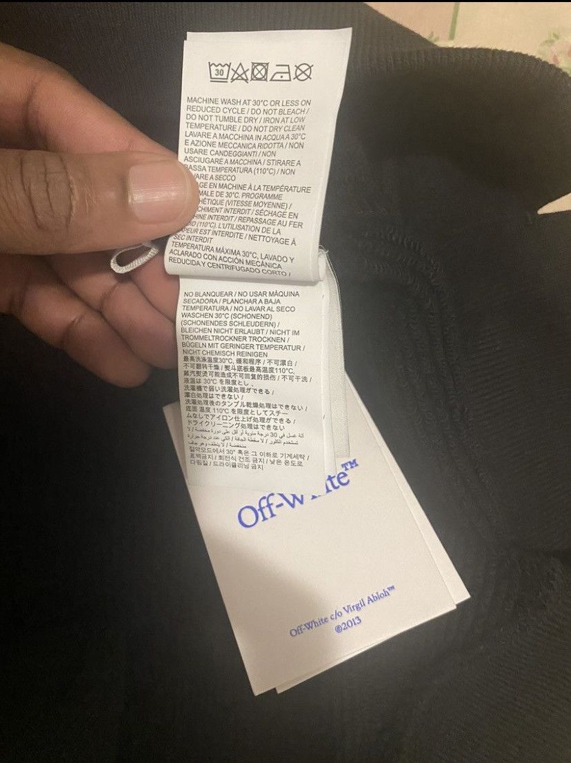 Off-White Off-White Black 'OW 23' Skate Hoodie Size US M / EU 48-50 / 2 - 7 Thumbnail