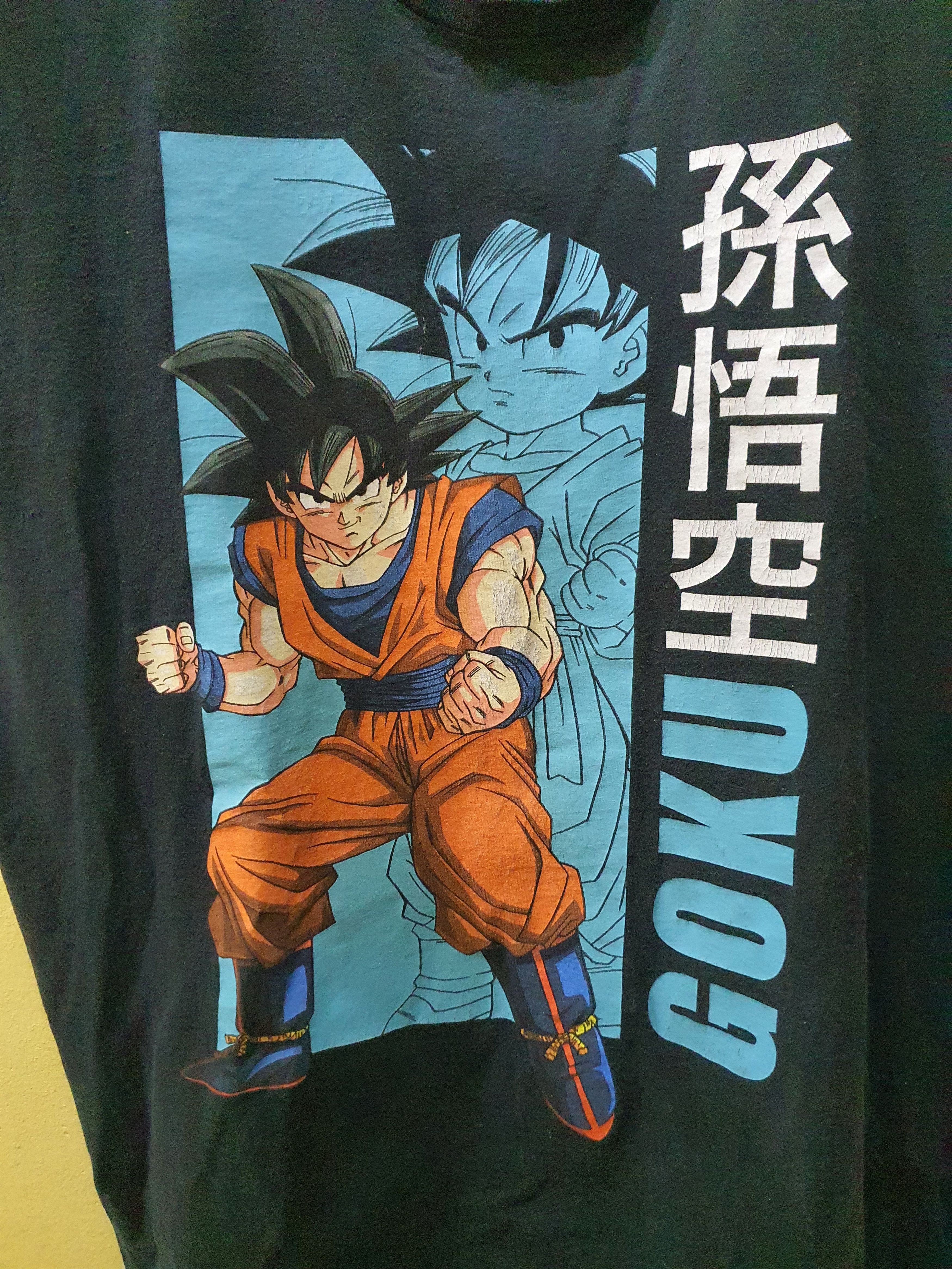 Anime Dragon Ball Z men's graphic T-shirt featuring Son Goku Size US XL / EU 56 / 4 - 6 Thumbnail