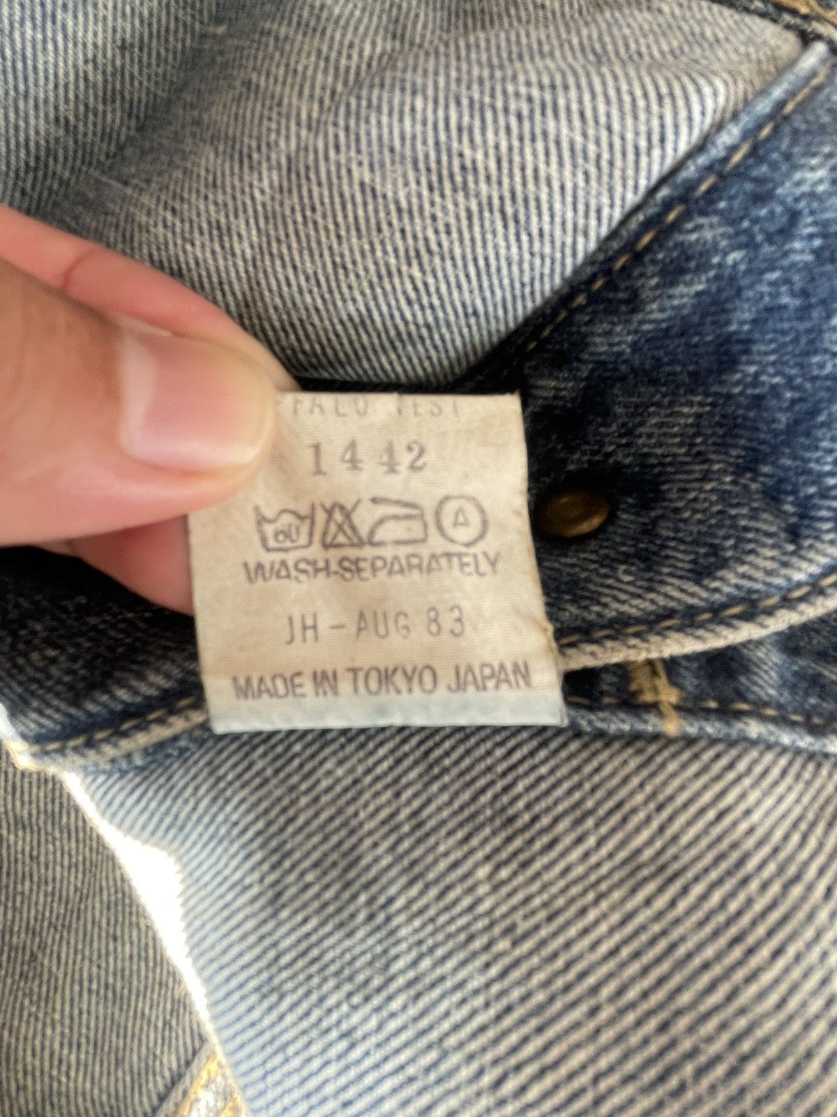 Edwin Vintage Edwin Denim Battle Jacket Size US M / EU 48-50 / 2 - 8 Thumbnail