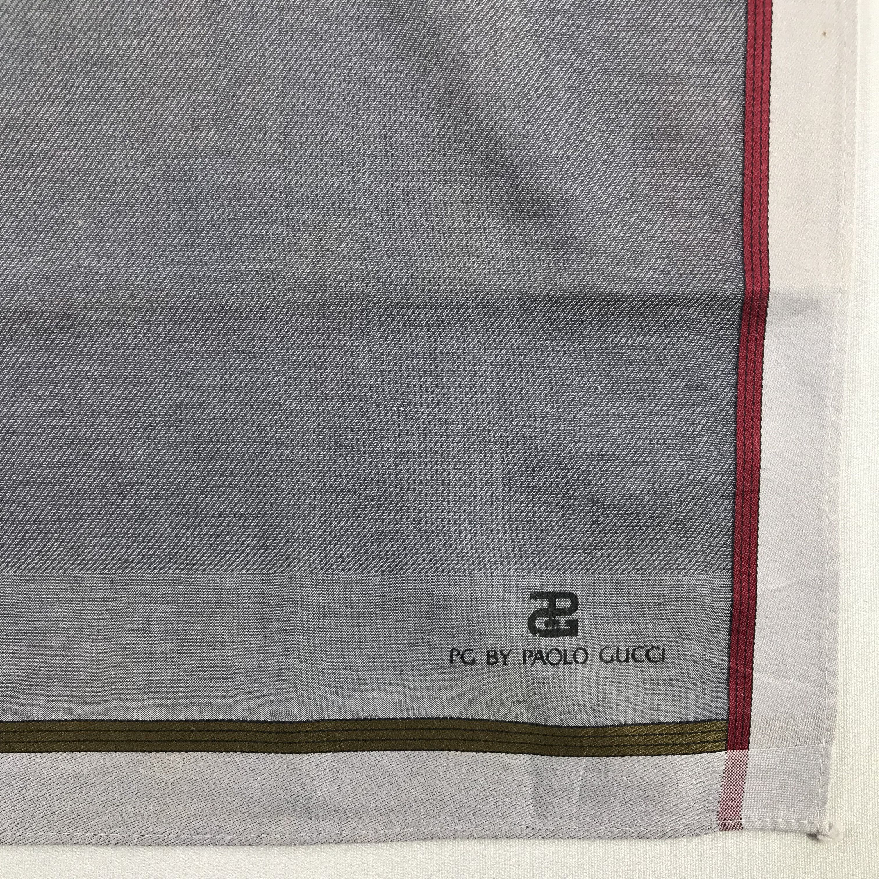 Paolo Gucci Paolo Gucci Handkerchief / Bandana / Neckerchief C571 Size ONE SIZE - 5 Thumbnail