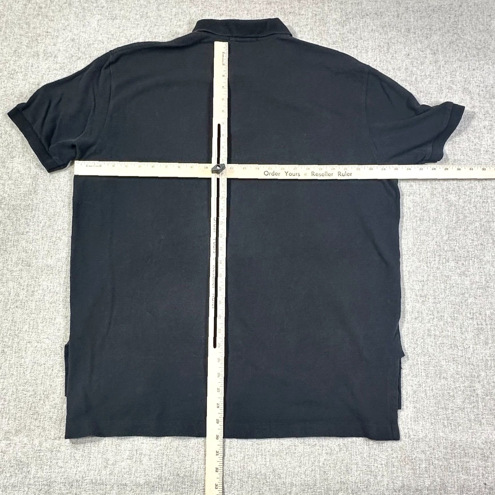 Ralph Lauren VINTAGE Ralph Lauren Polo Shirt Mens 2XL Black Cotton USA Made College 90s Preppy USA Polo by Ralph Lauren Shirt Mens 2XL Black Cotton Made in USA Size US XXL / EU 58 / 5 - 5 Thumbnail