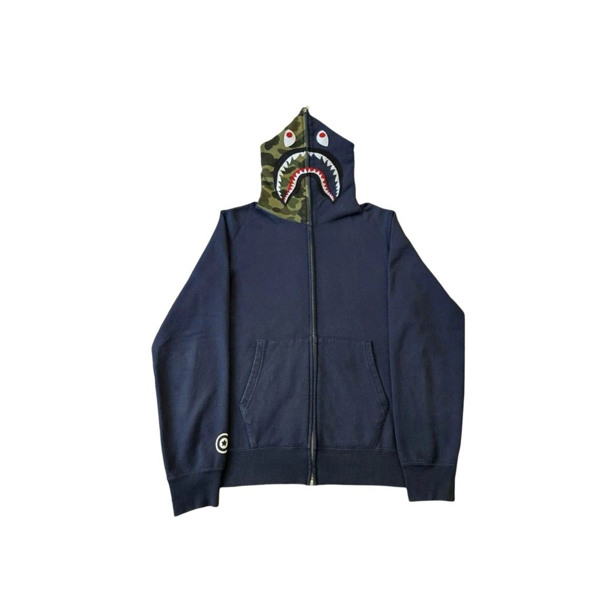 Bape 1st Camo Shark Full Zip Hoodie Size US L / EU 52-54 / 3 - 1 Thumbnail