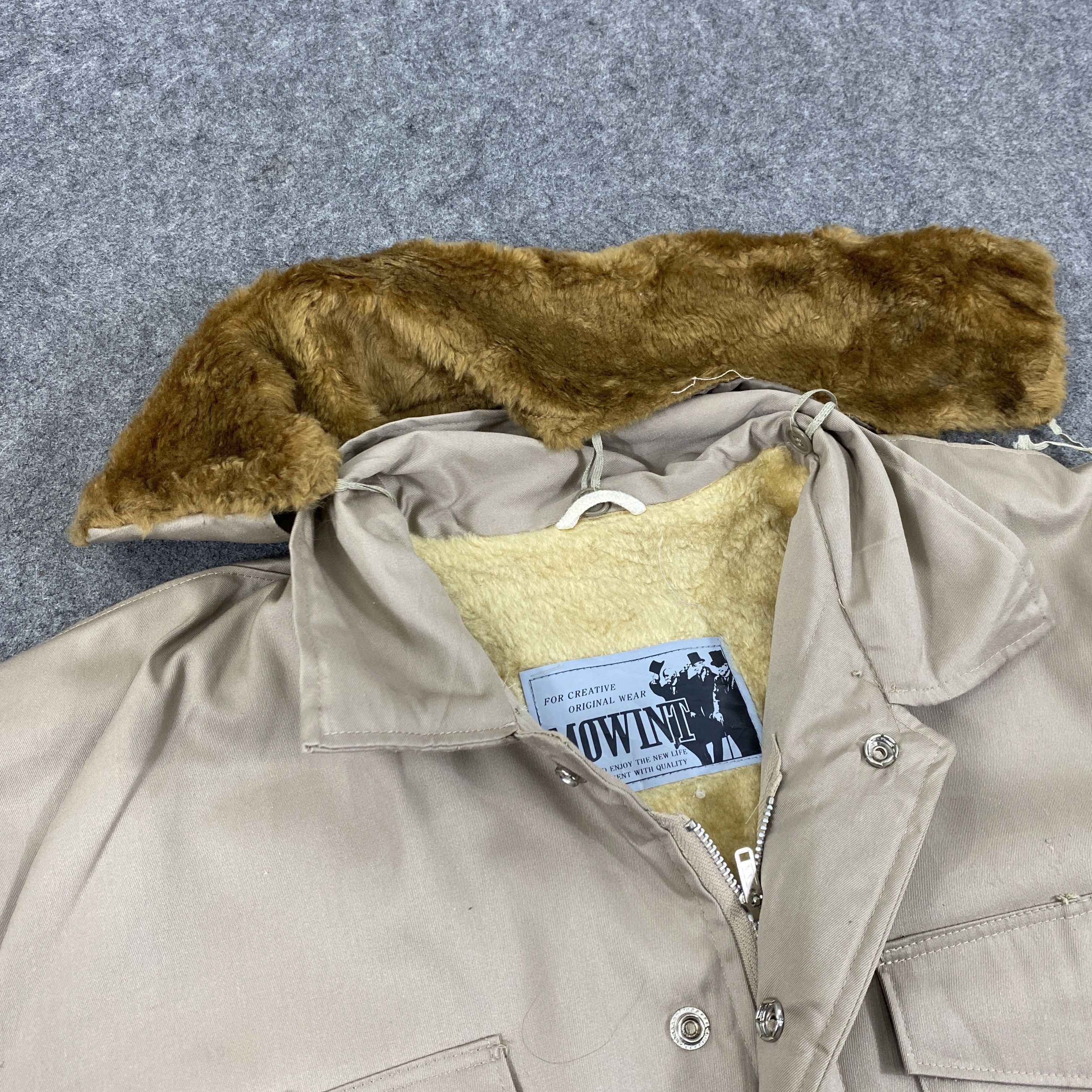 Japanese Brand Vintage Mowint Field Jacket -J055 Size US L / EU 52-54 / 3 - 8 Thumbnail
