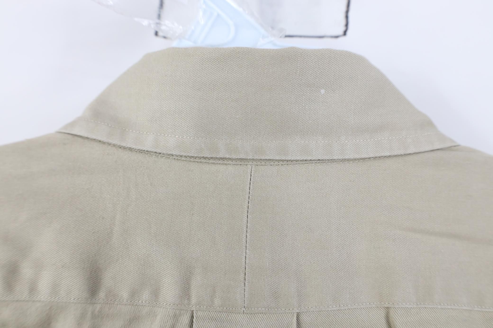 Polo Ralph Lauren Vintage 90s Ralph Lauren Button Down Shirt Beige Cotton Size US XL / EU 56 / 4 - 12 Thumbnail