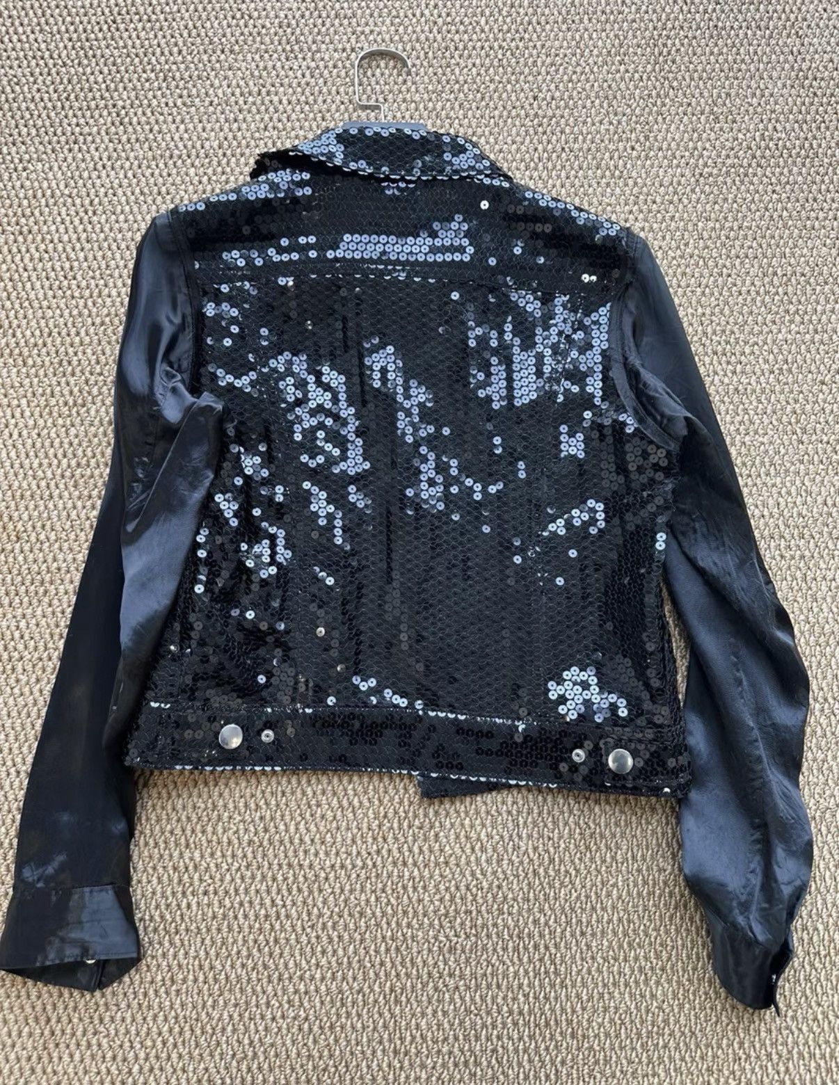 Comme des Garcons Comme des Garçons Sequin Panel Cropped Jacket K23 Size US M / EU 48-50 / 2 - 7 Thumbnail