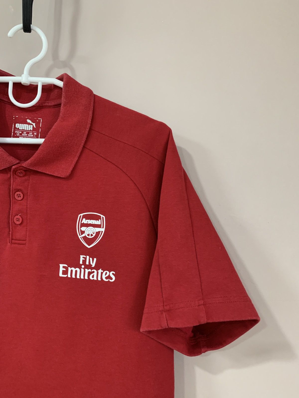 Puma Arsenal London puma training polo shirt soccer football Size US L / EU 52-54 / 3 - 3 Thumbnail