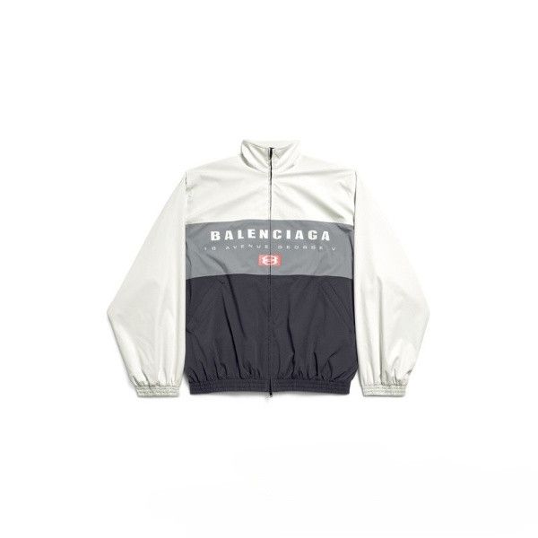 Balenciaga o1in1g0526 Unity Sport Tracksuit Jacket in Multicolor Size US XL / EU 56 / 4 - 1 Thumbnail