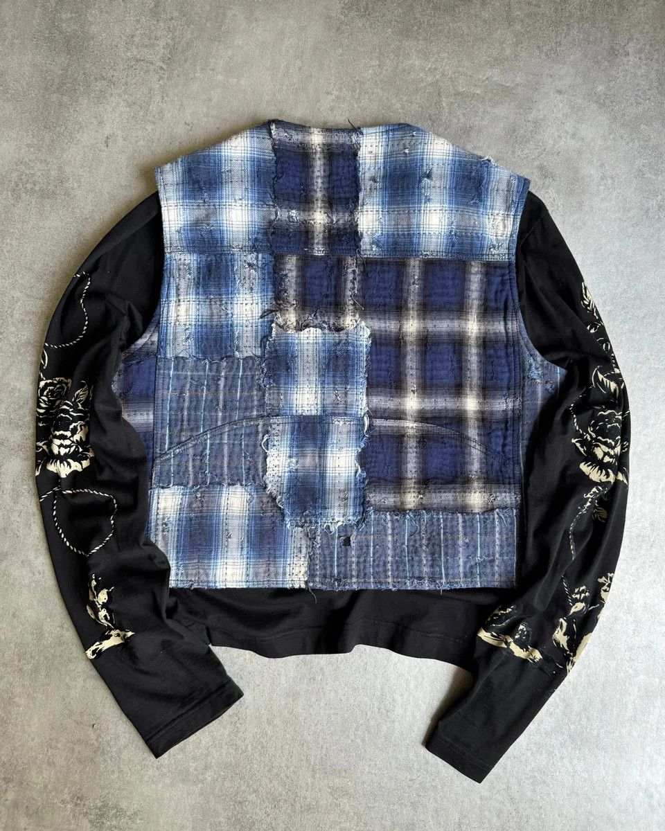 Givenchy AW2023 Givenchy Sample Artisanal Japanese Boro Vest Size US M / EU 48-50 / 2 - 3 Thumbnail