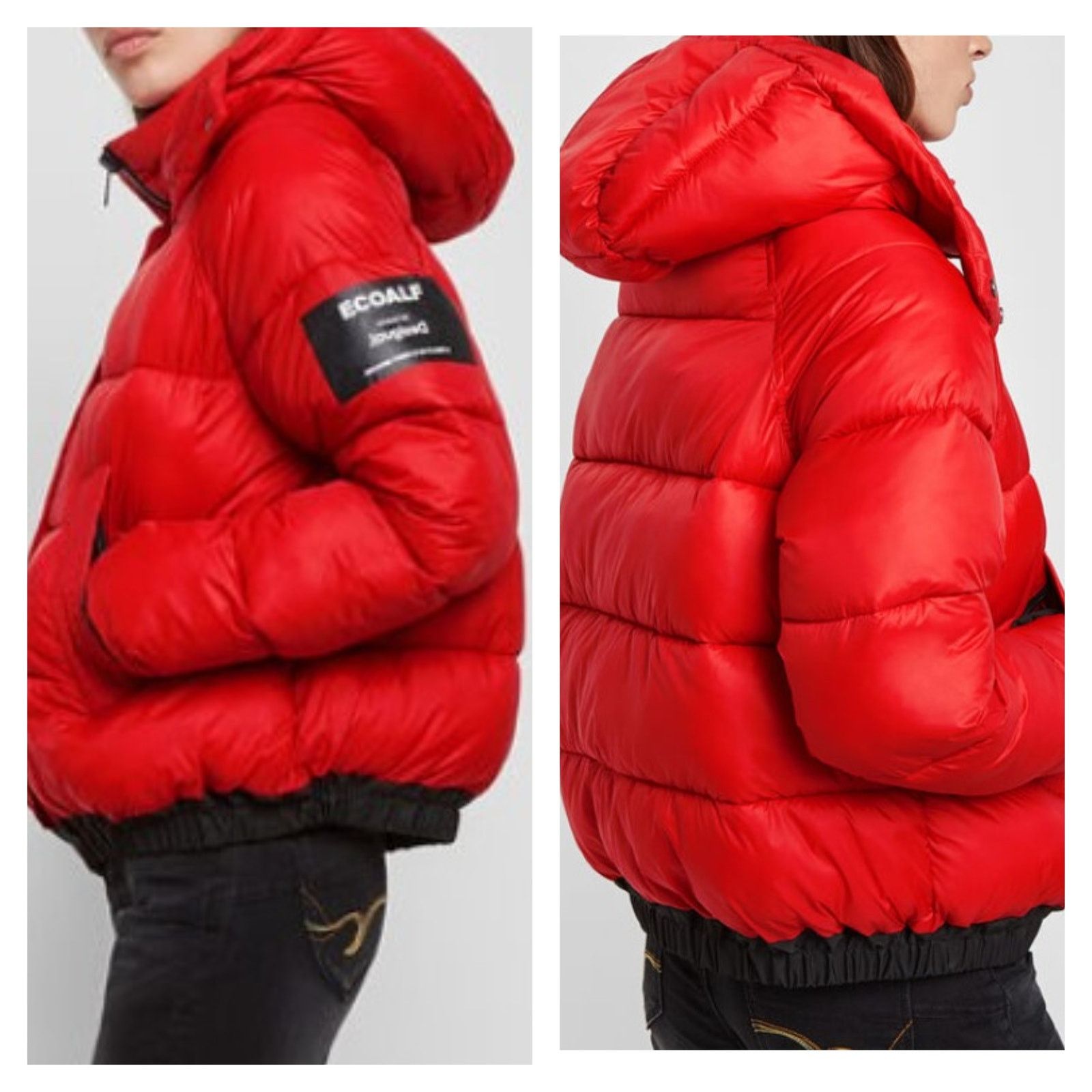 Desigual Desigual x Ecoalf Short Hooded NWT Puffer Jacket US Size XS Size XS / US 0-2 / IT 36-38 - 1 Thumbnail