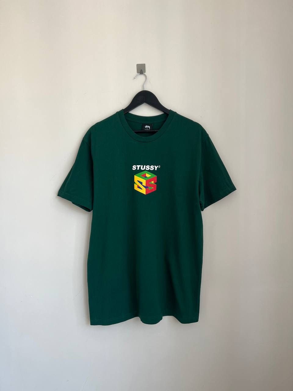Stussy Stussy men's t-shirt with logo green size XL Size US L / EU 52-54 / 3 - 1 Thumbnail
